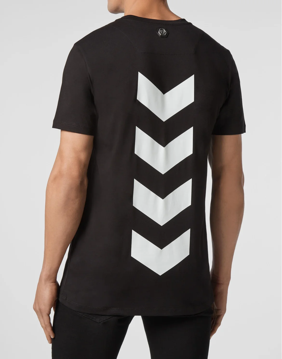 T-shirt Round Neck SS  Statement, цвет: Черный