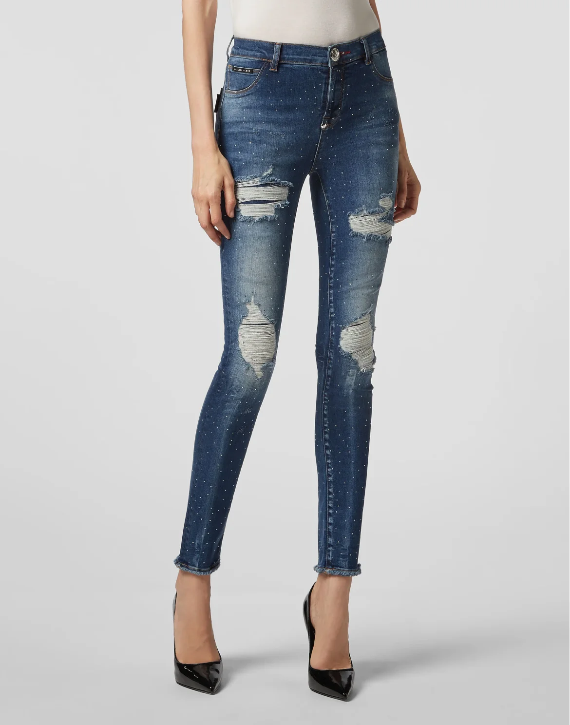 New Jegging Crystal, цвет: Синий