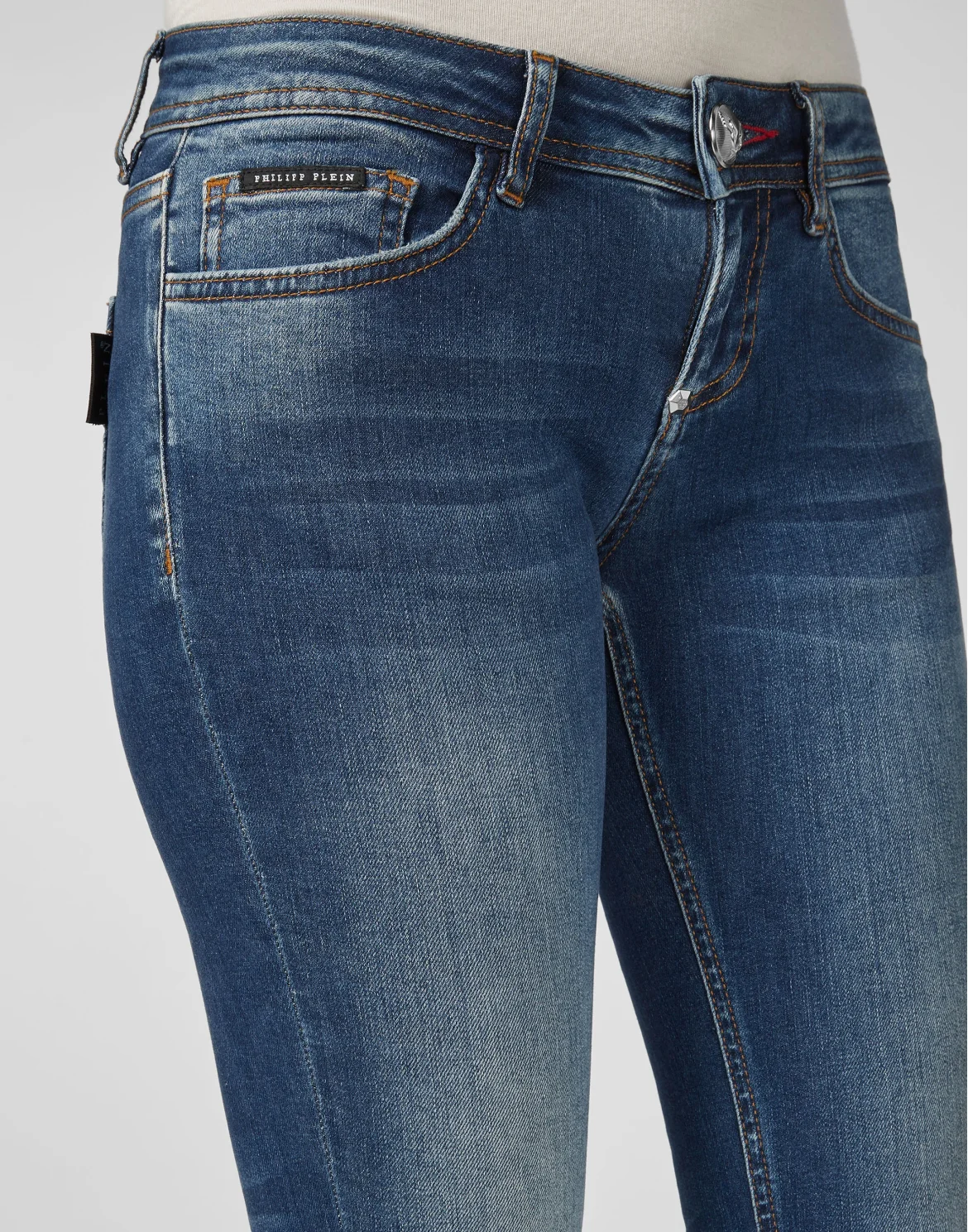 Slim Fit Statement, цвет: Синий