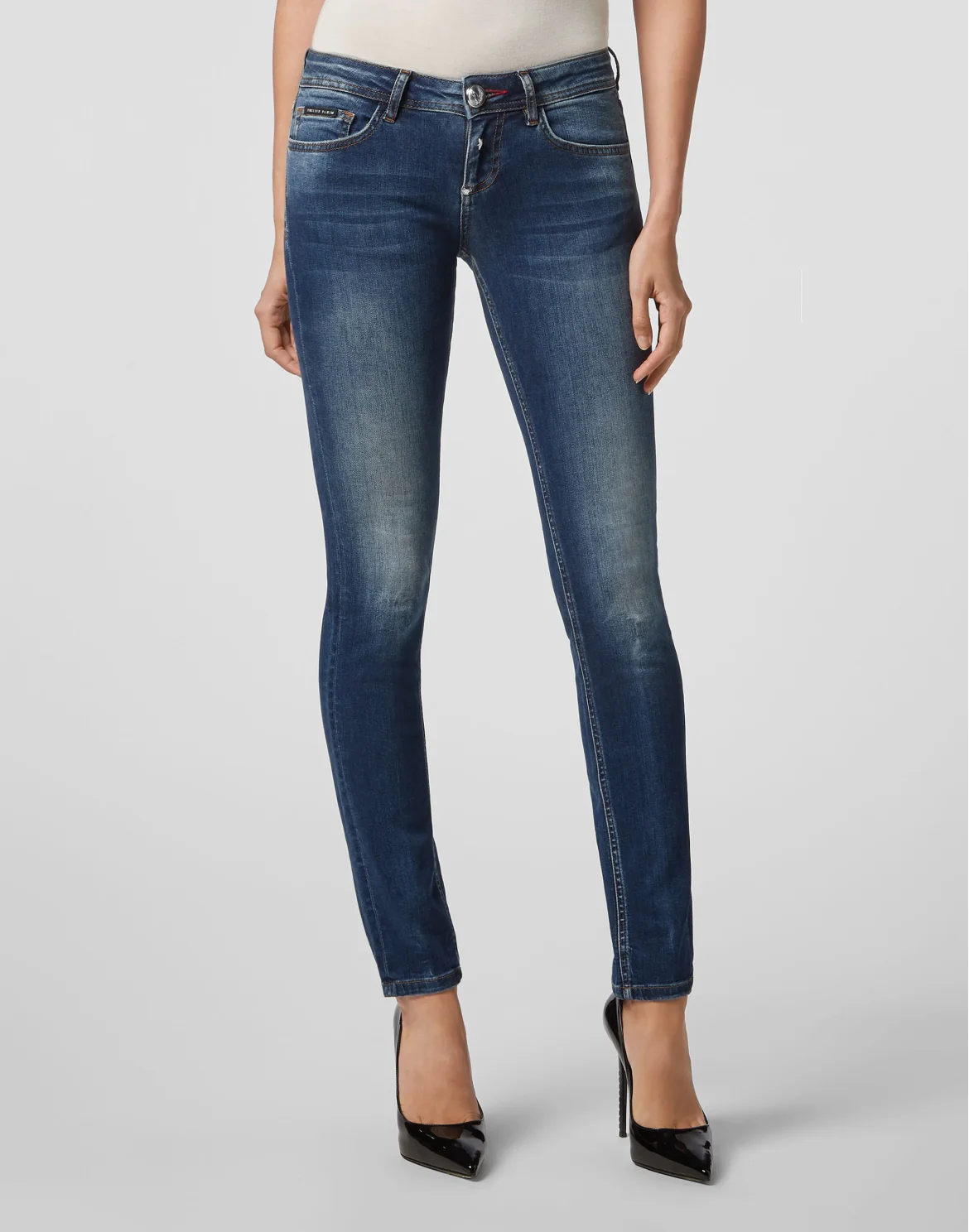 Slim Fit Statement, цвет: Синий
