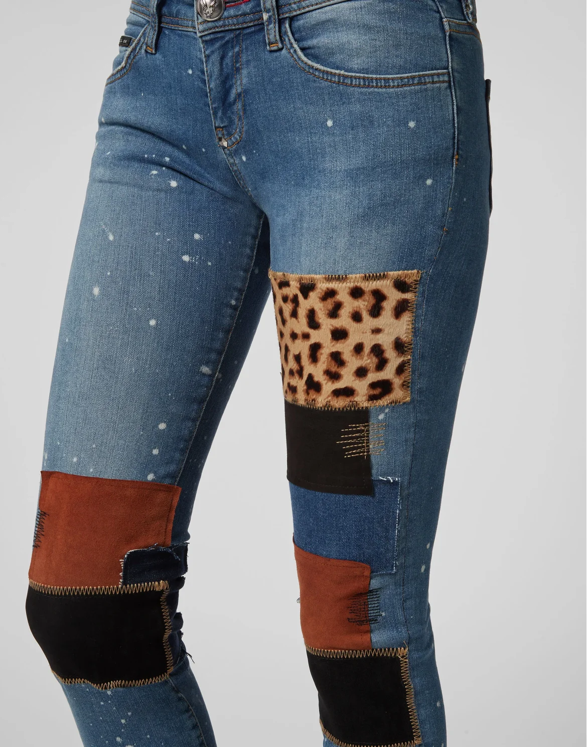 Slim Fit Statement, цвет: Голубой