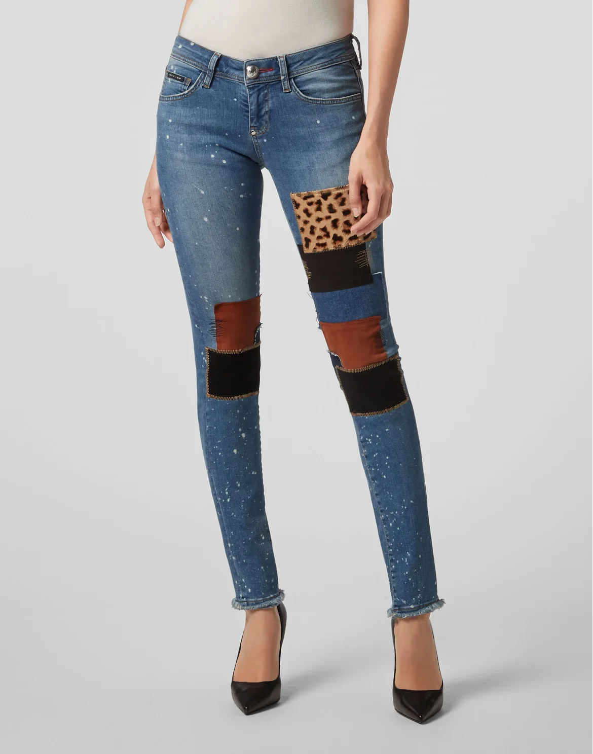 Slim Fit Statement, цвет: Голубой