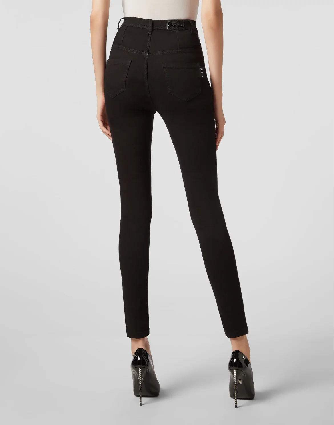 Super High Waist Jegging Statement, цвет: Черный