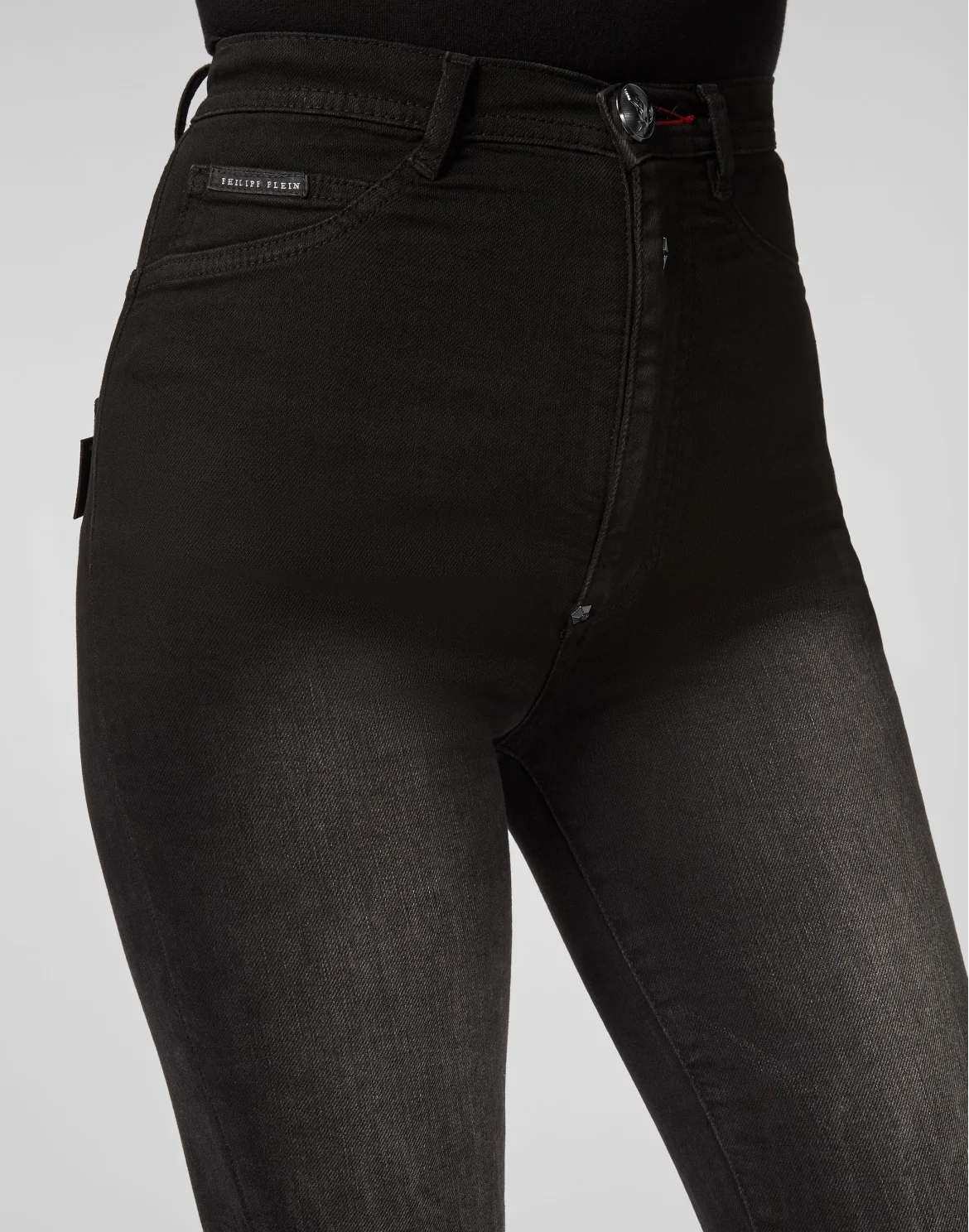 Super High Waist Jegging Statement, цвет: Черный