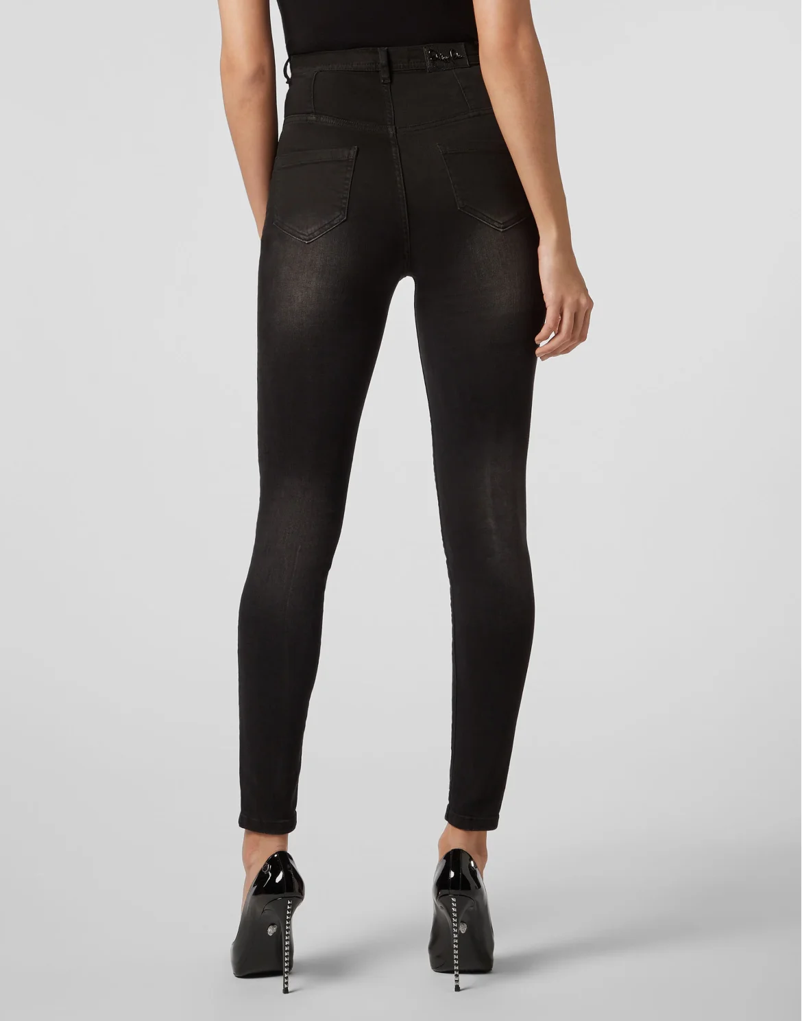 Super High Waist Jegging Statement, цвет: Черный