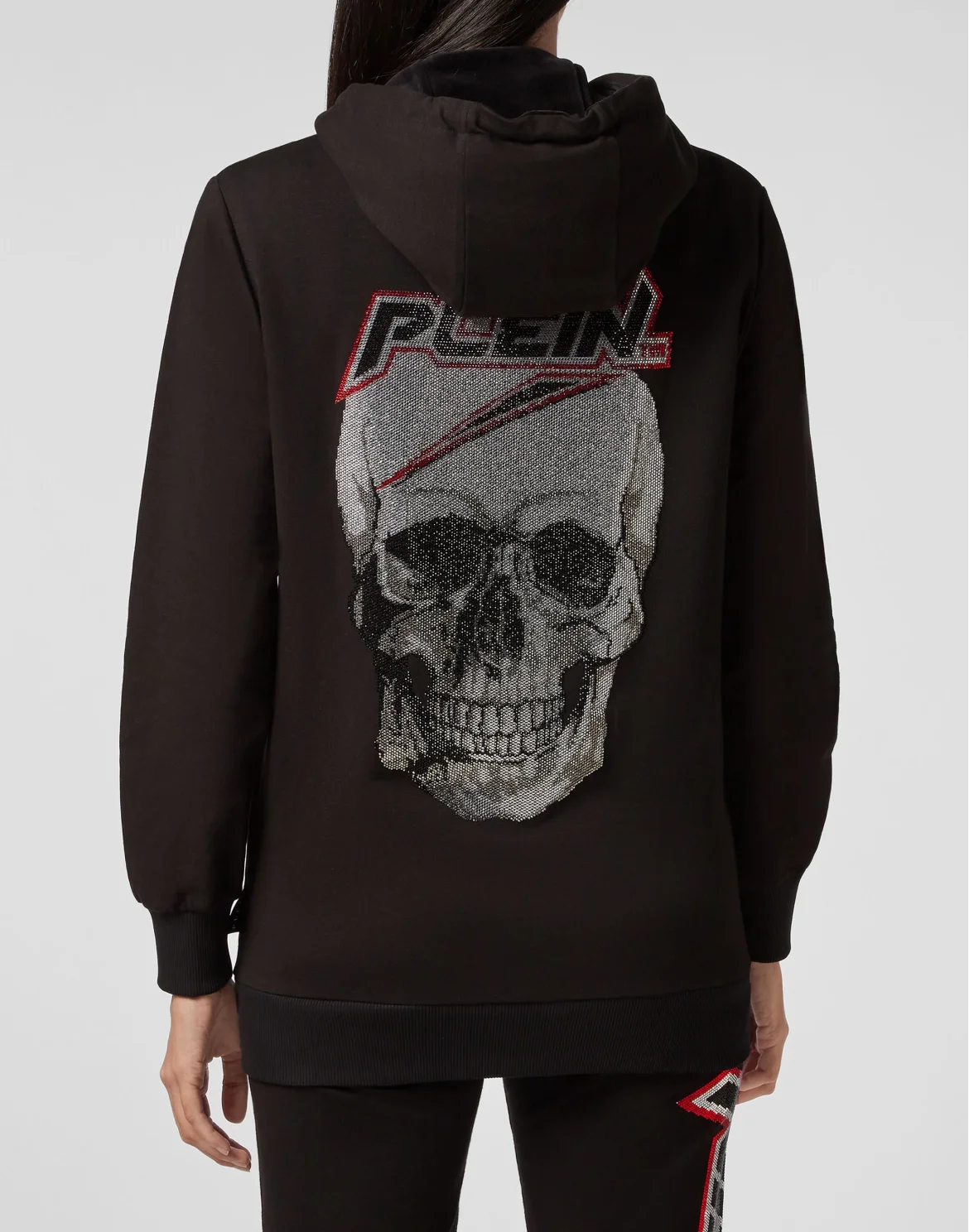 Hoodie Sweatjacket Space Plein, цвет: Черный
