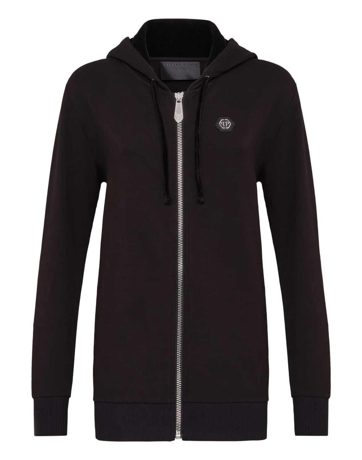 Hoodie Sweatjacket Space Plein, цвет: Черный