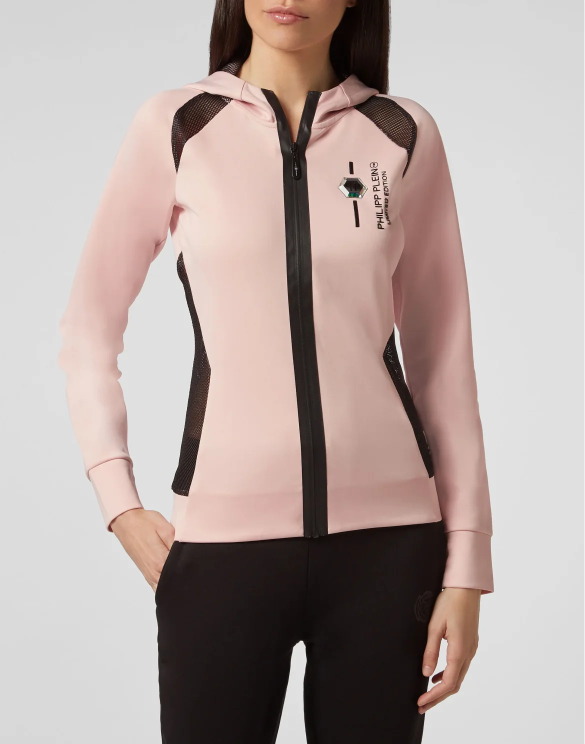 Hoodie Sweatjacket Logos, цвет: Розовый