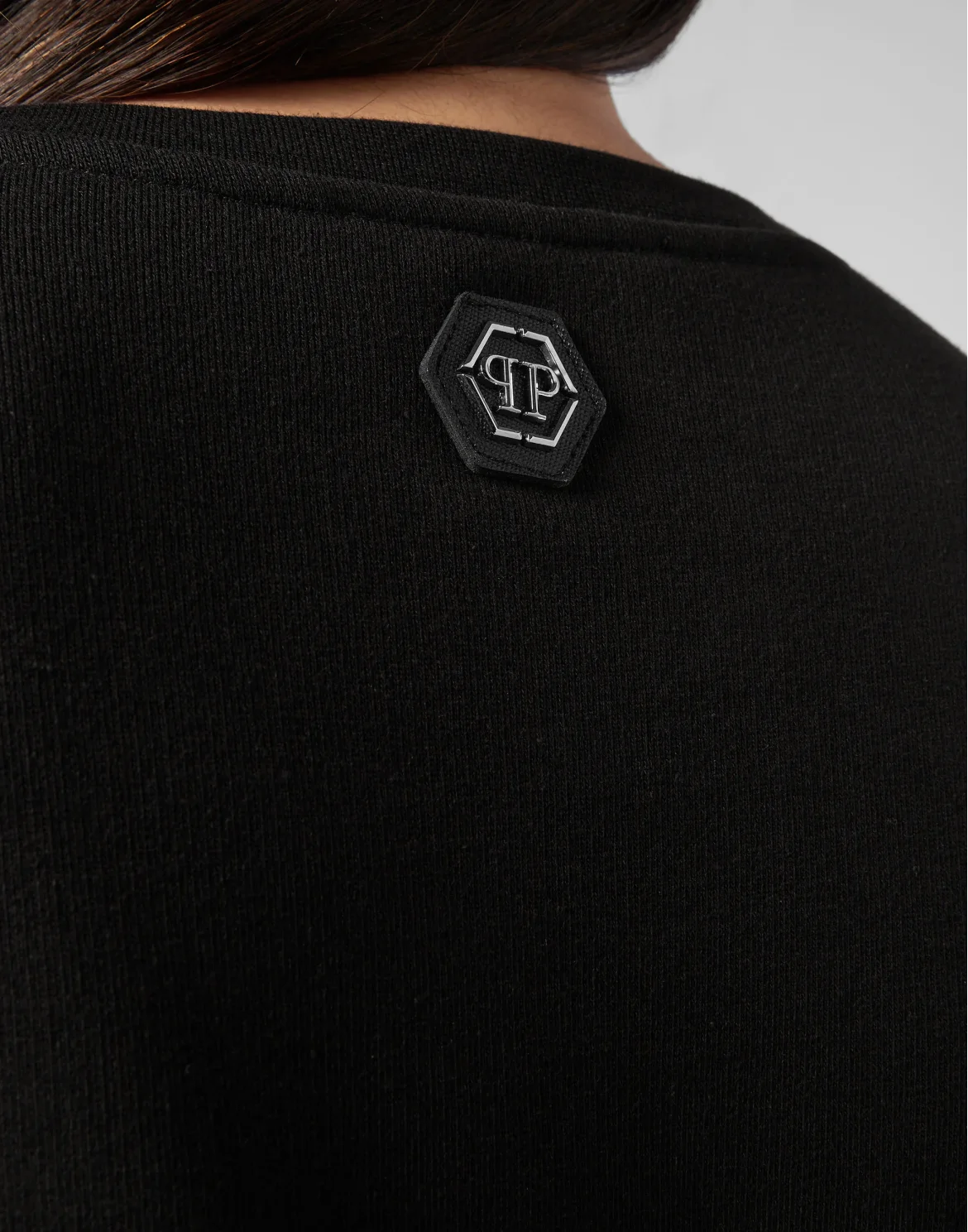 Sweatshirt LS Space Plein, цвет: Черный