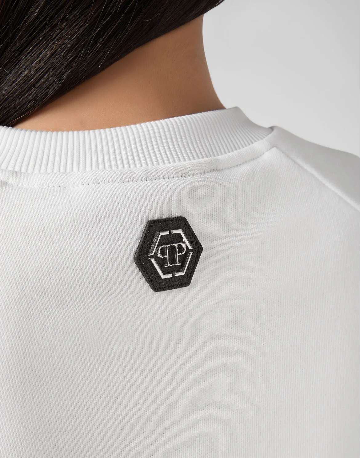 Sweatshirt LS Space Plein, цвет: Белый