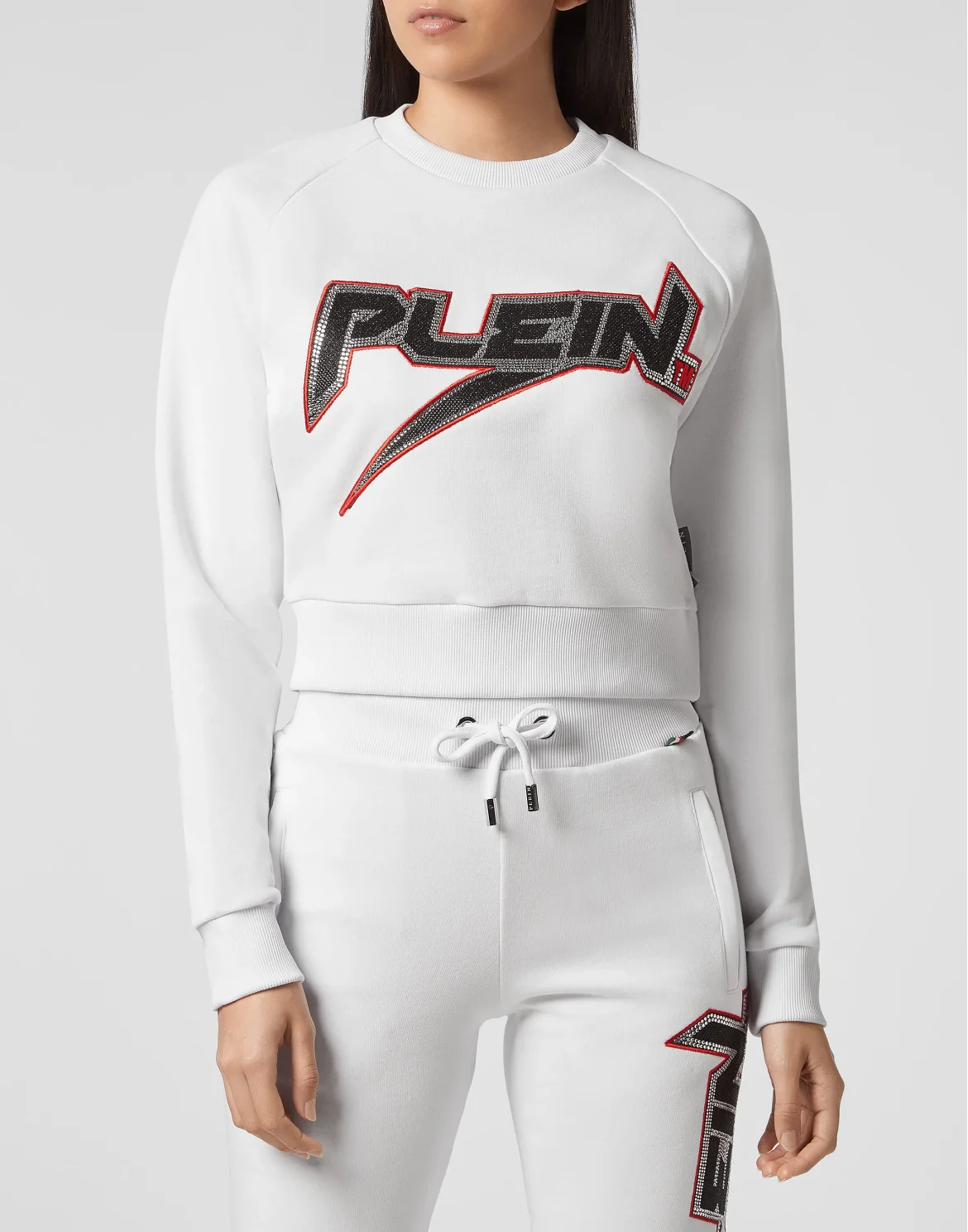 Sweatshirt LS Space Plein, цвет: Белый