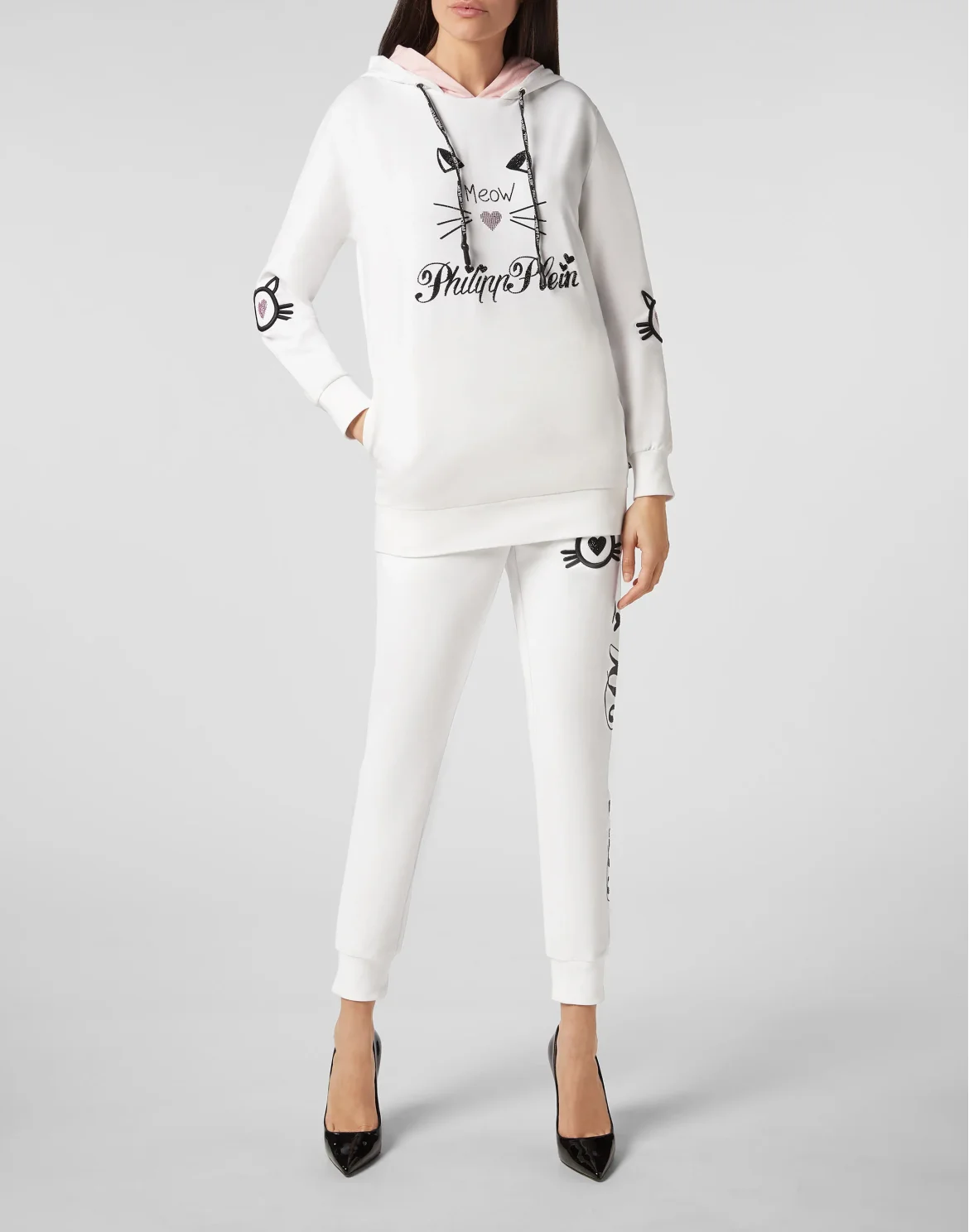 Jogging Trousers Crystal Plein, цвет: Белый