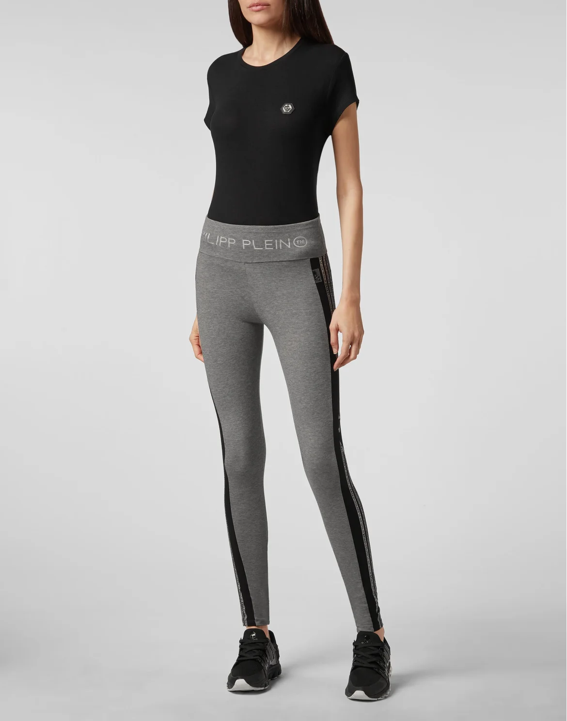 Jogging Leggings Logos, цвет: Серый