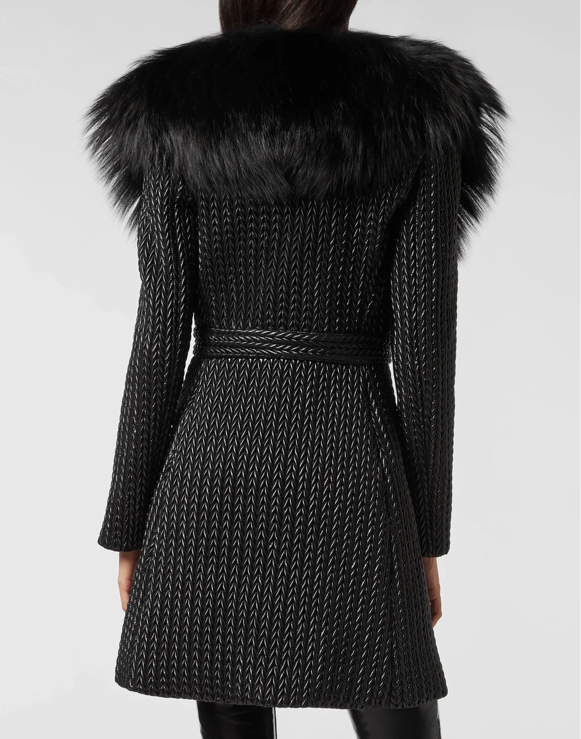 Coat Long Statement, цвет: Черный