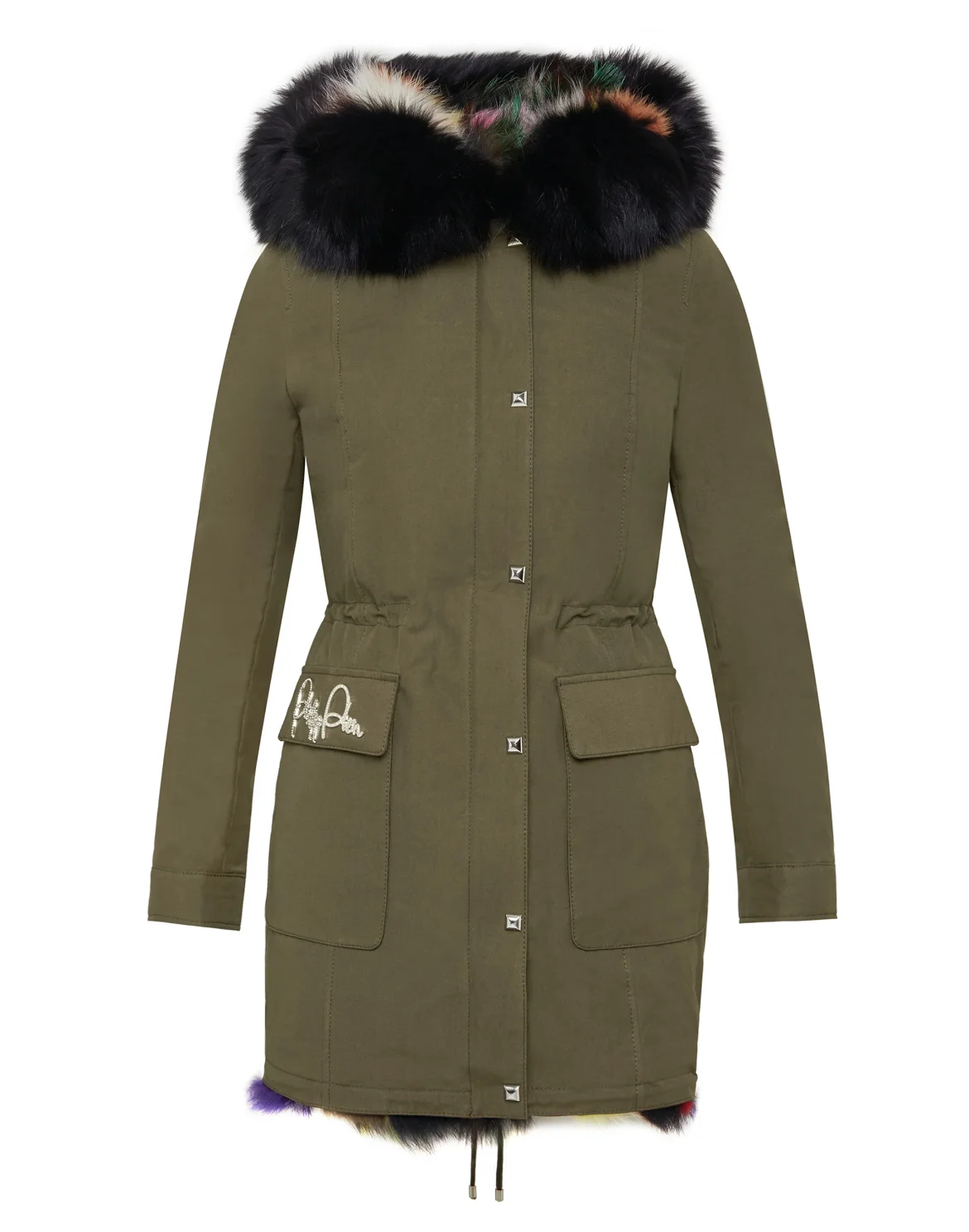 Parka Statement, цвет: Камуфляж