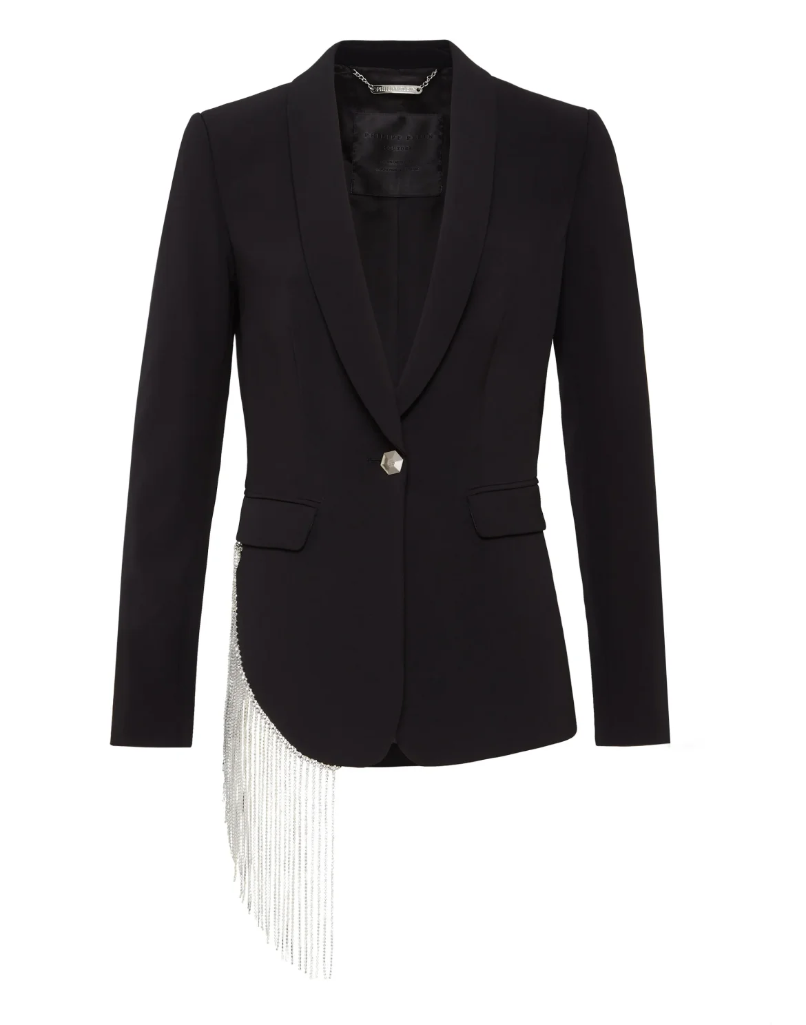 Blazer Fringe, цвет: Черный