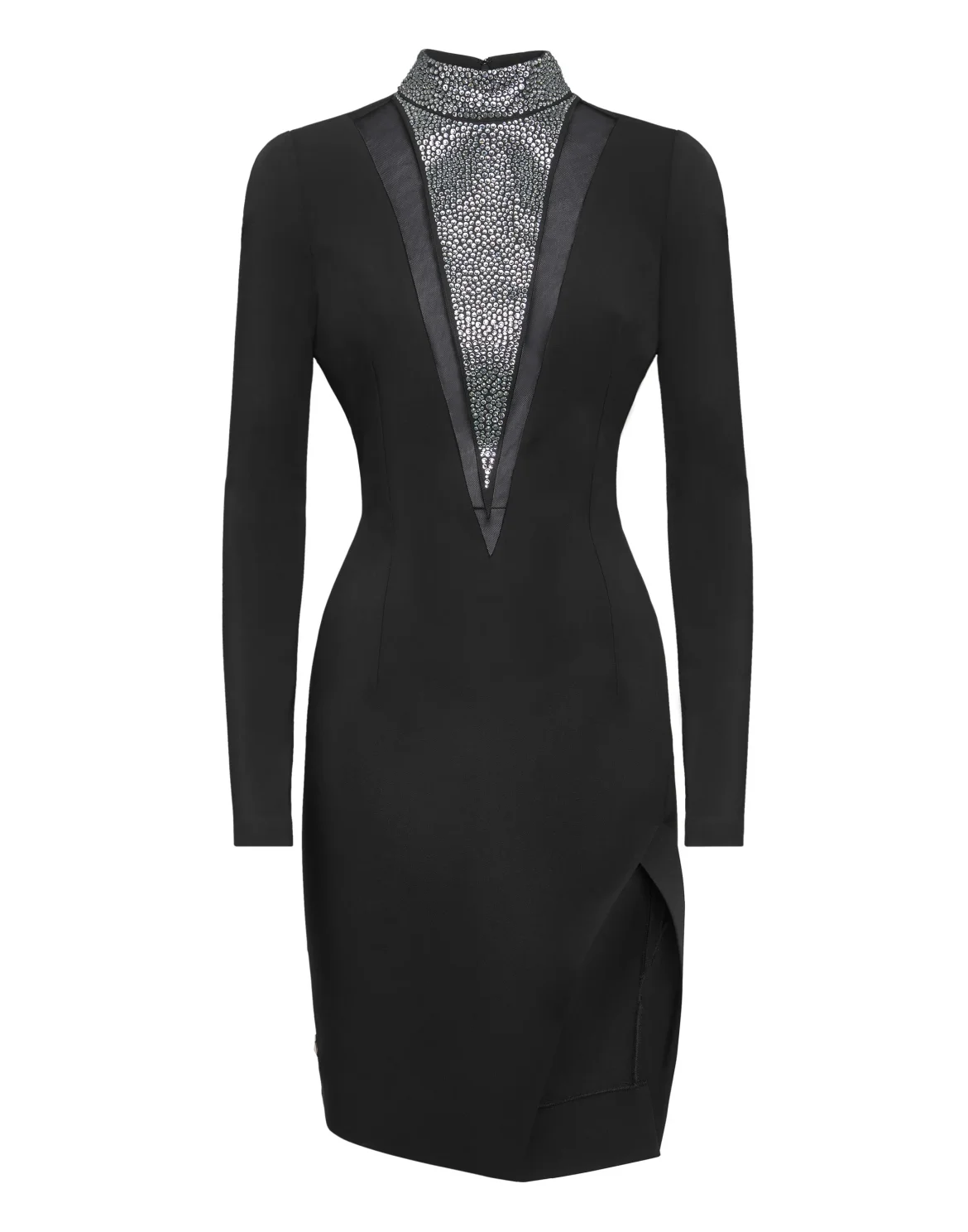 Short Dress Crystal, цвет: Черный