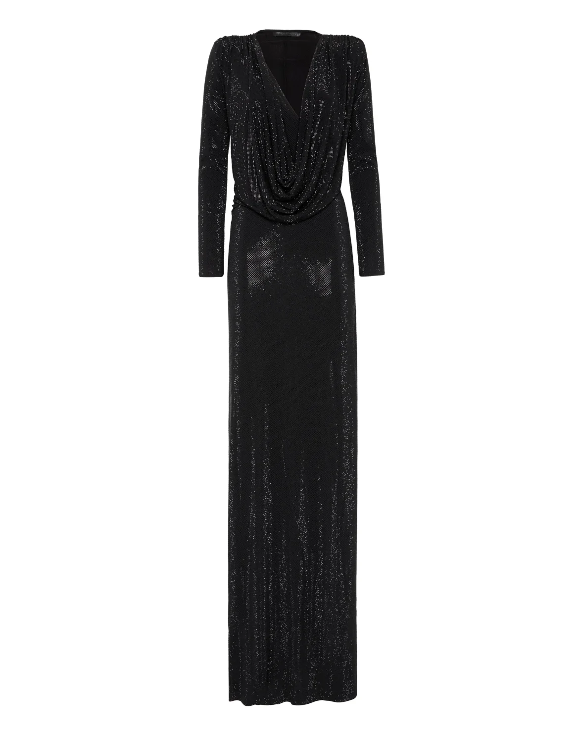 Long Dress Crystal, цвет: Черный