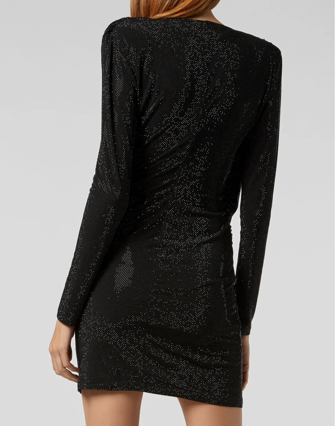 Short Dress Crystal, цвет: Черный