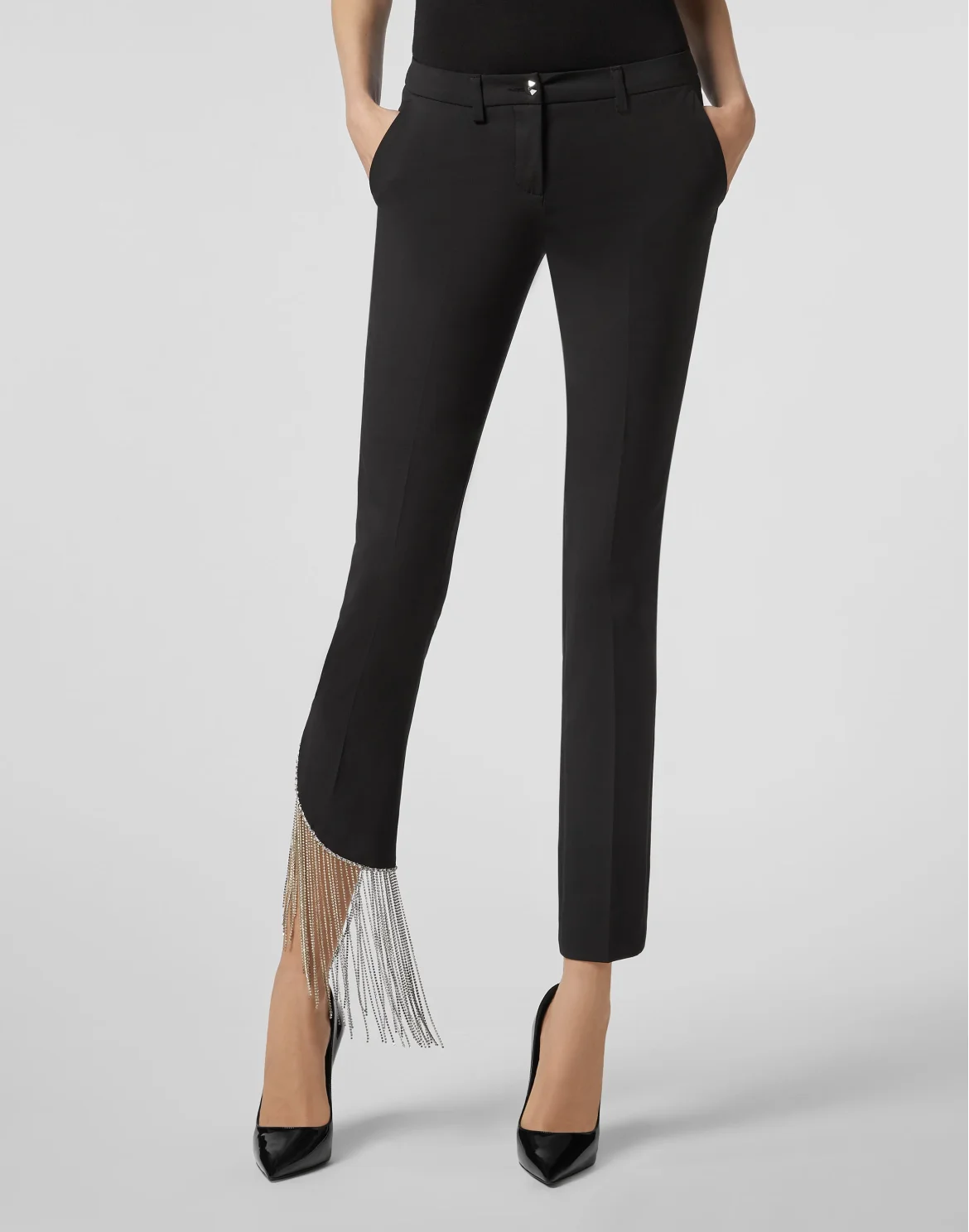 Long Trousers Fringe, цвет: Черный