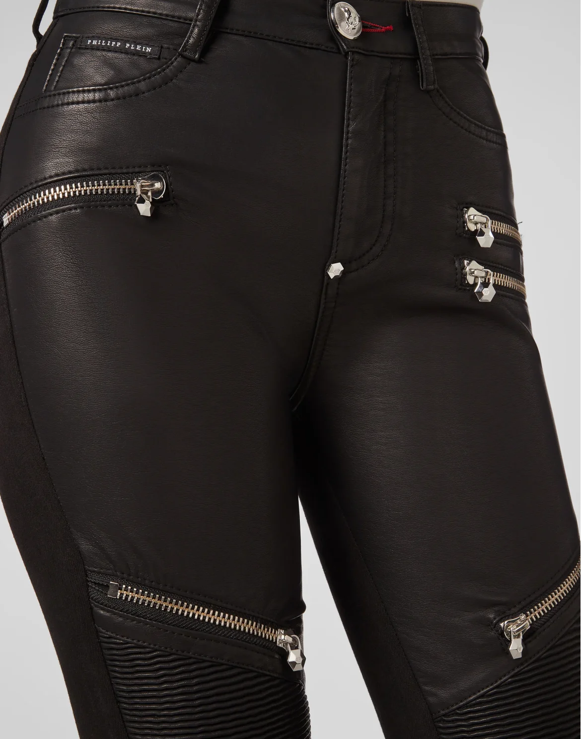 Super Highwaist Biker Statement, цвет: Черный