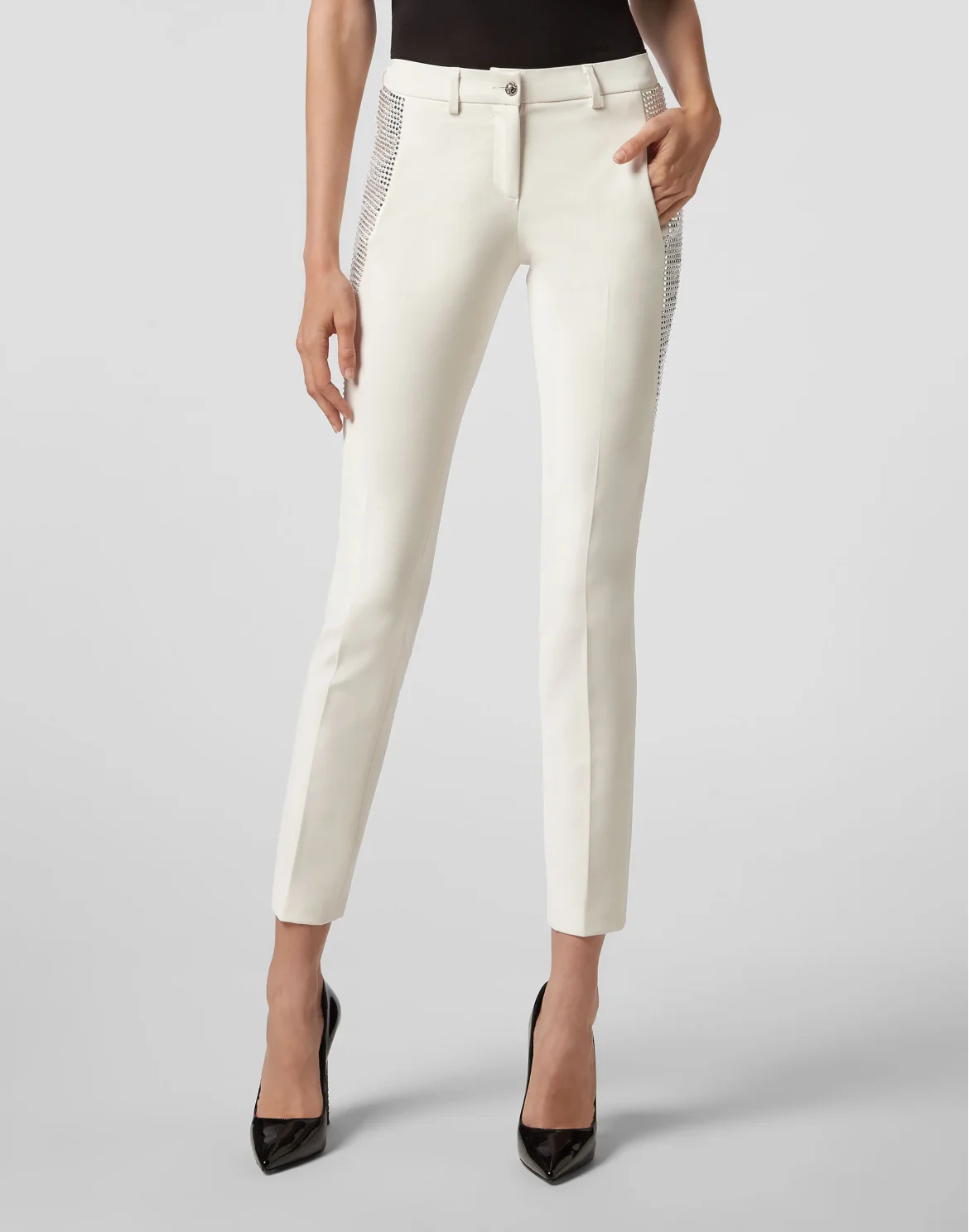Long Trousers Crystal, цвет: Белый