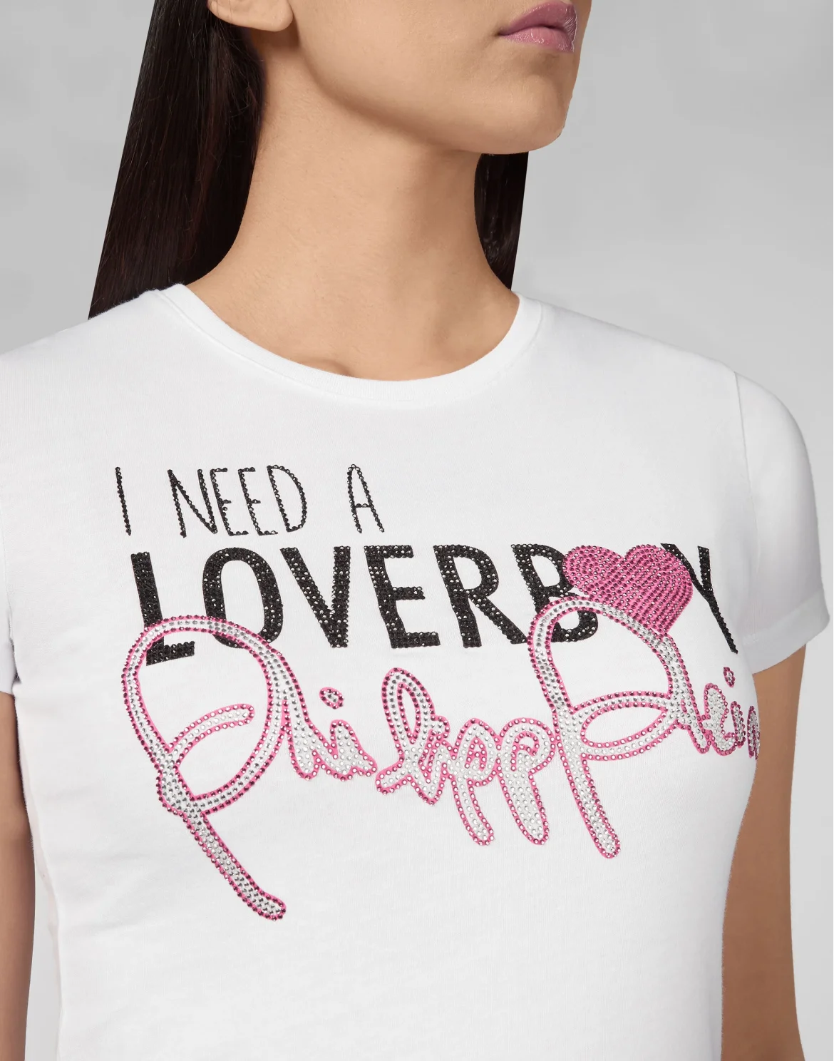 T-shirt Round Neck SS Statement, цвет: Белый