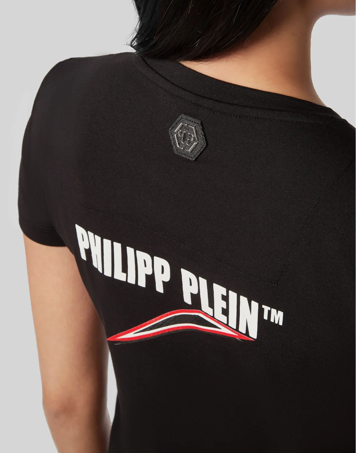 T-shirt Round Neck SS Space Plein, цвет: Черный