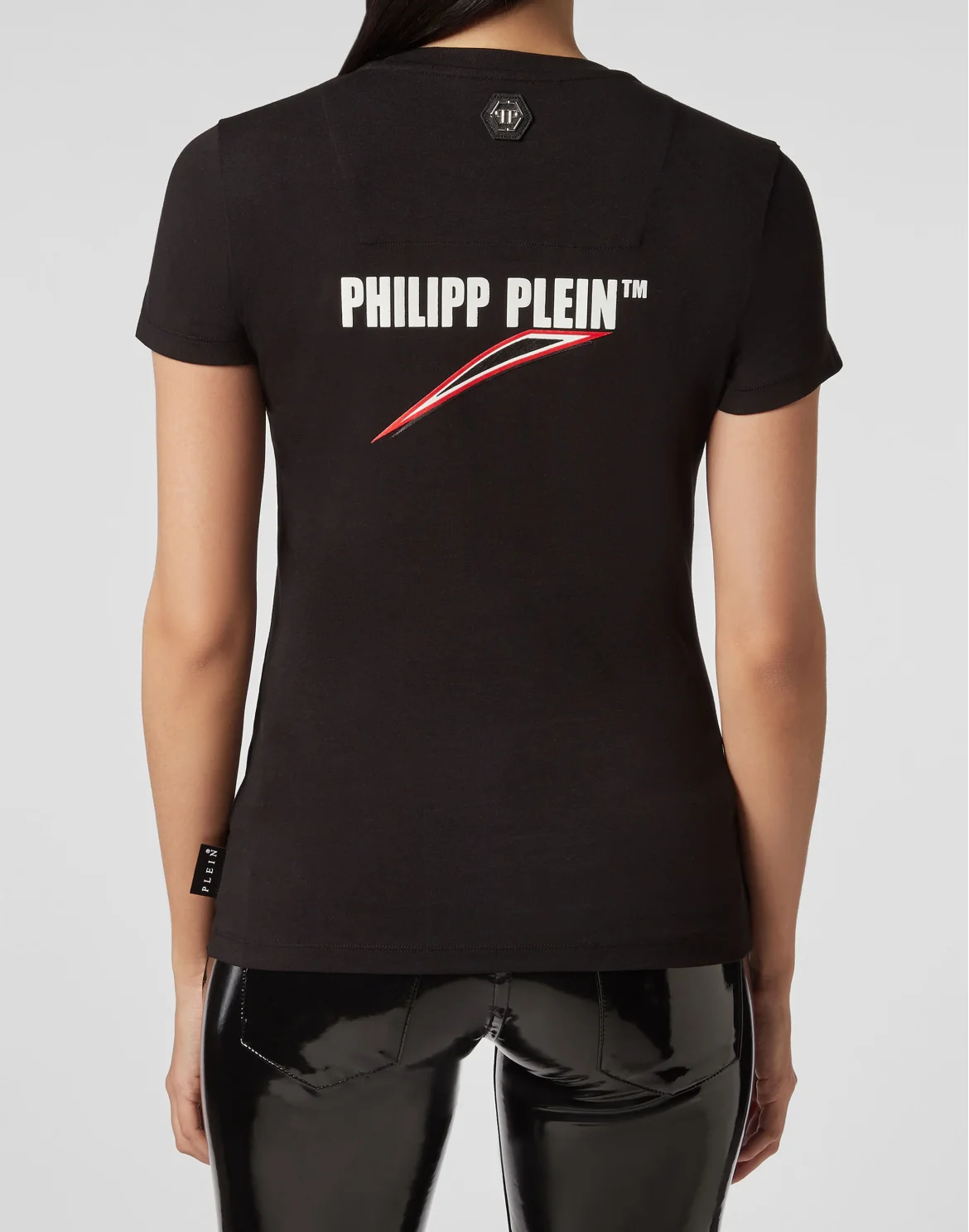 T-shirt Round Neck SS Space Plein, цвет: Черный