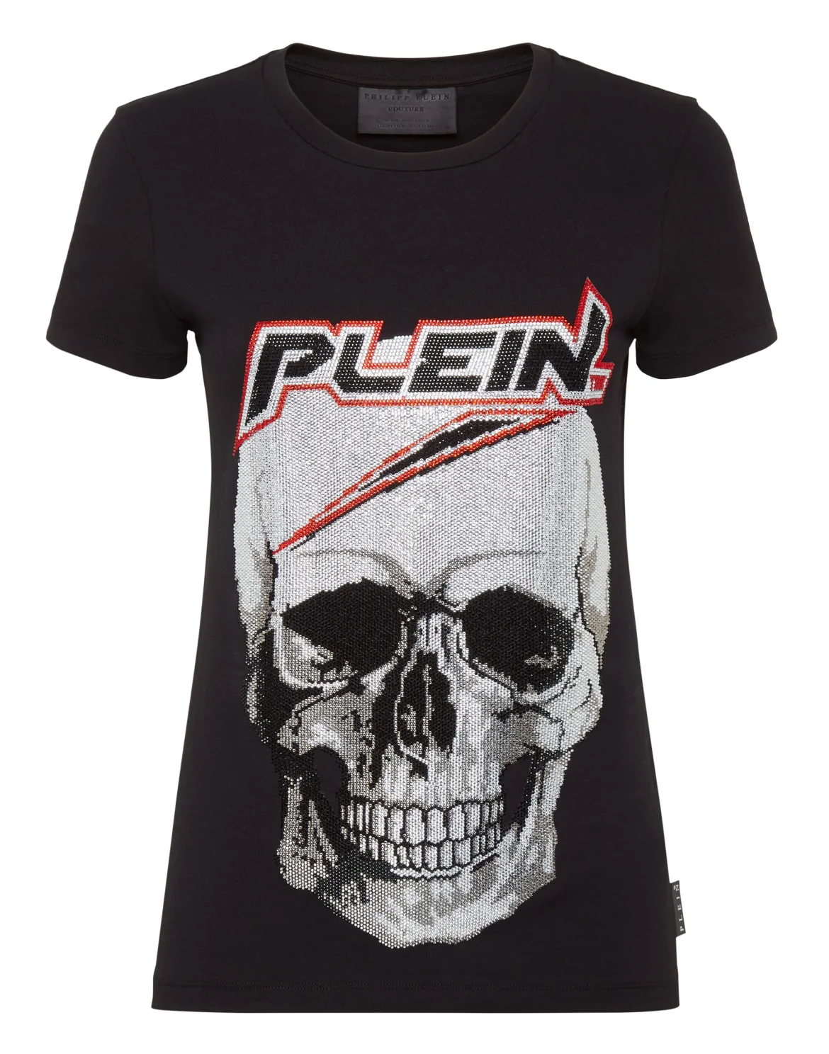 T-shirt Round Neck SS Space Plein, цвет: Черный