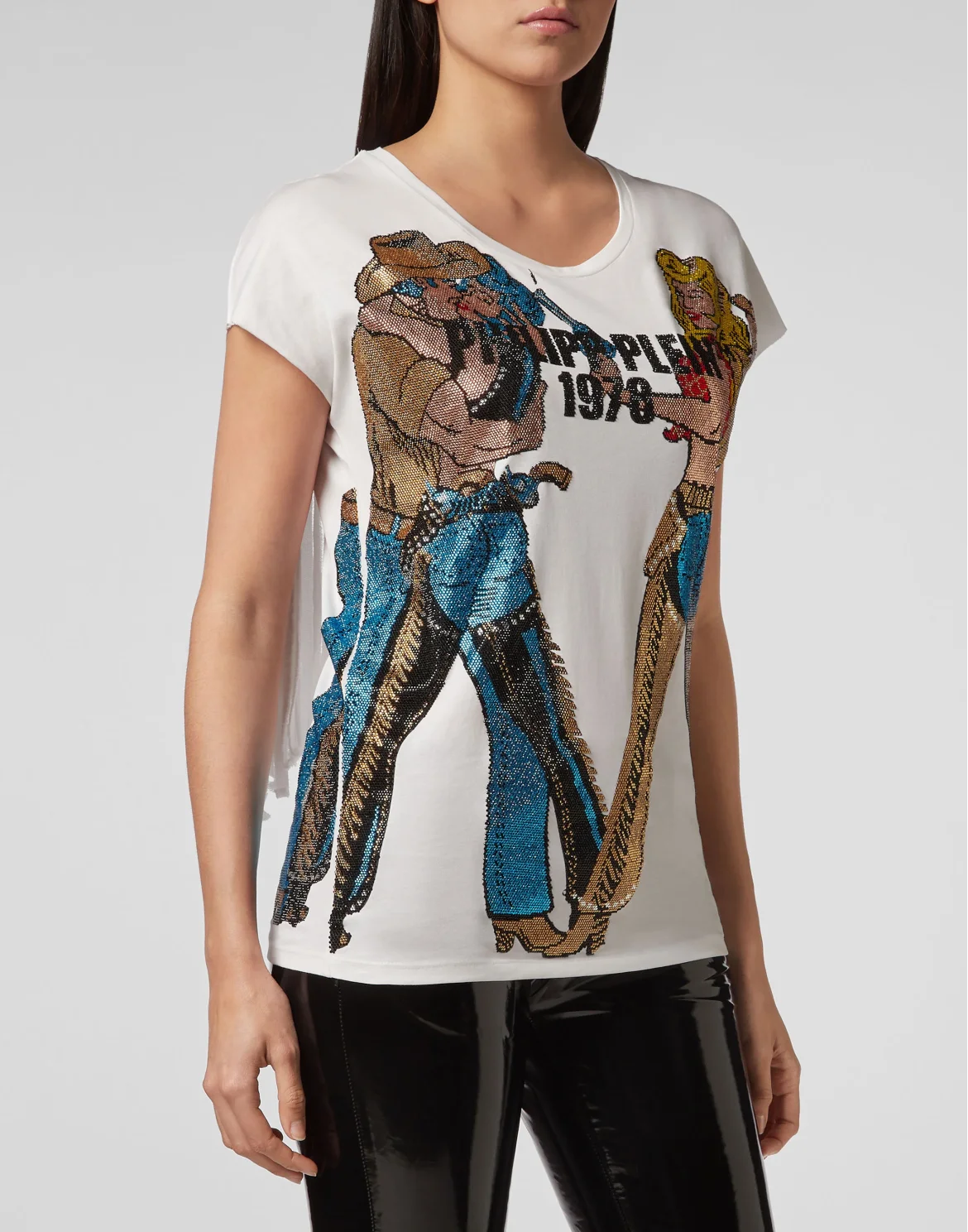 T-shirt Round Neck SS Cowboy, цвет: Белый