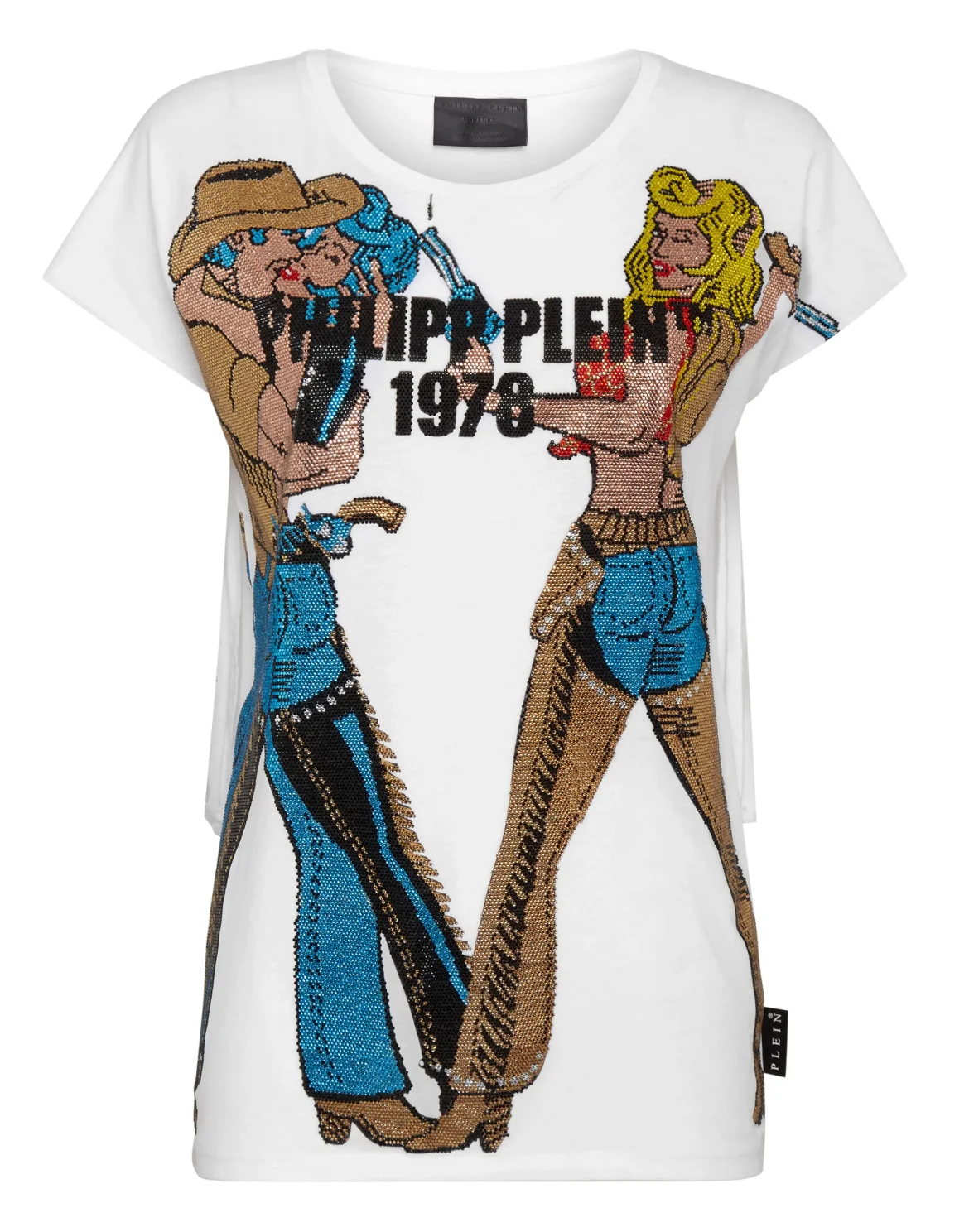 T-shirt Round Neck SS Cowboy, цвет: Белый