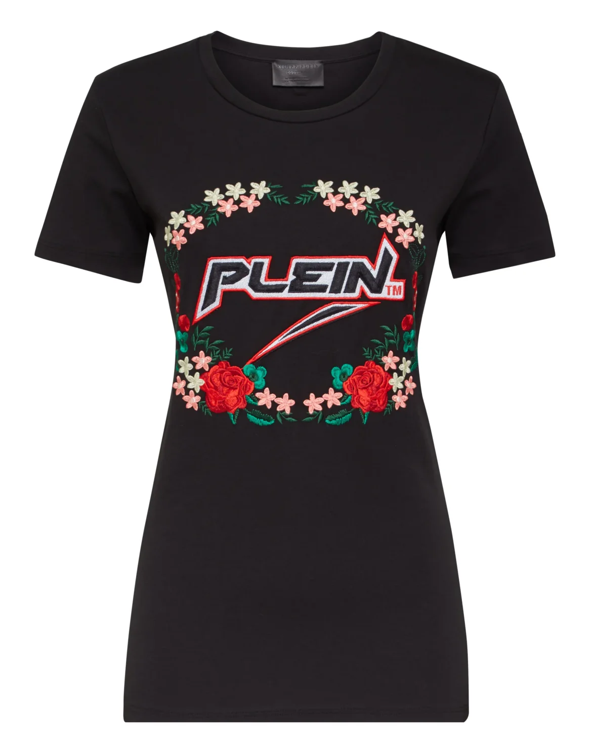 T-shirt Round Neck SS Space Plein, цвет: Черный