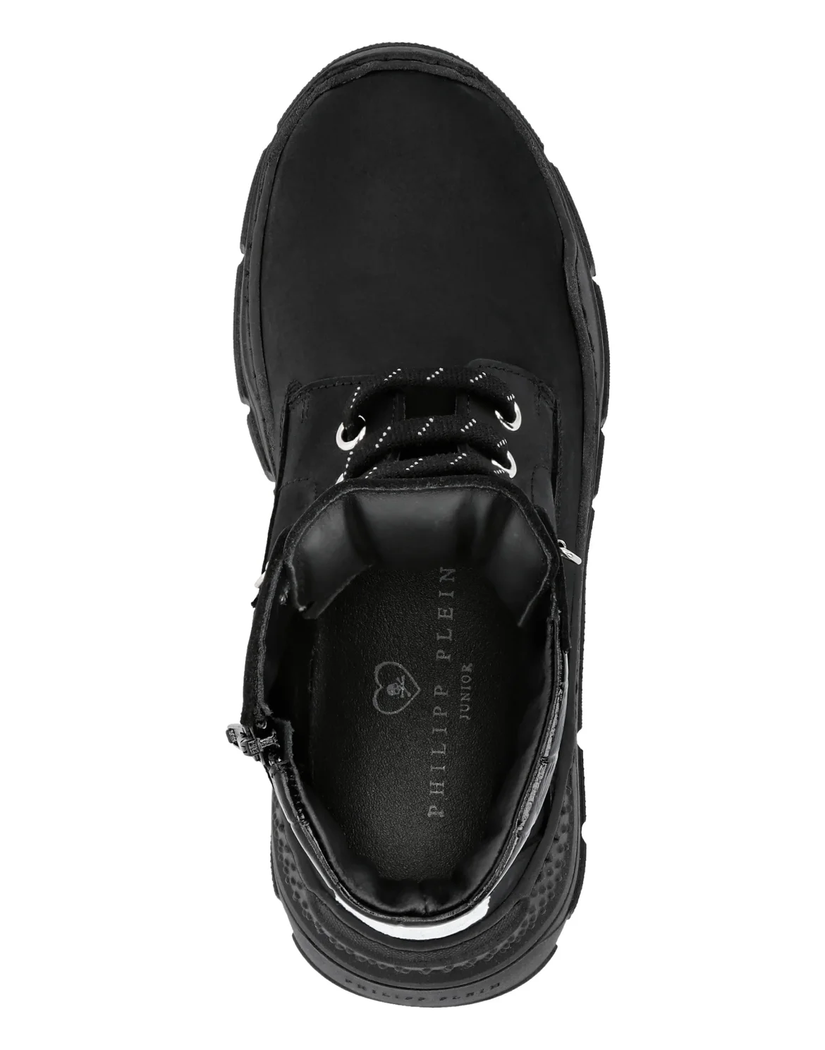 Boots Low Flat Skull, цвет: Черный