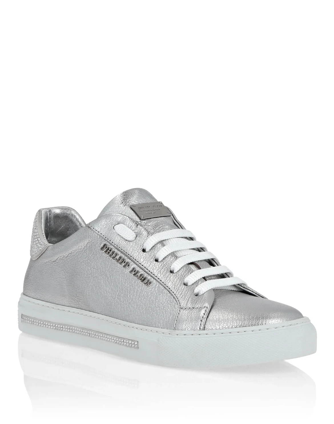 Lo-Top Sneakers Crystal, цвет: Серебристый
