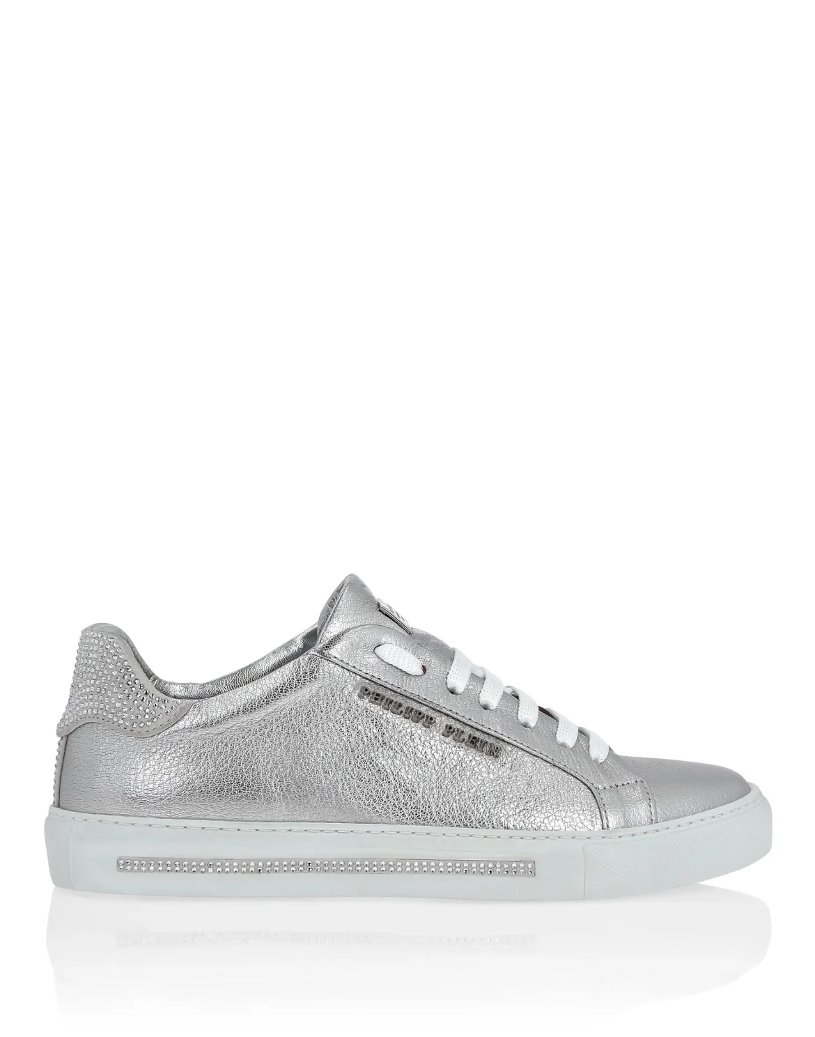 Lo-Top Sneakers Crystal, цвет: Серебристый