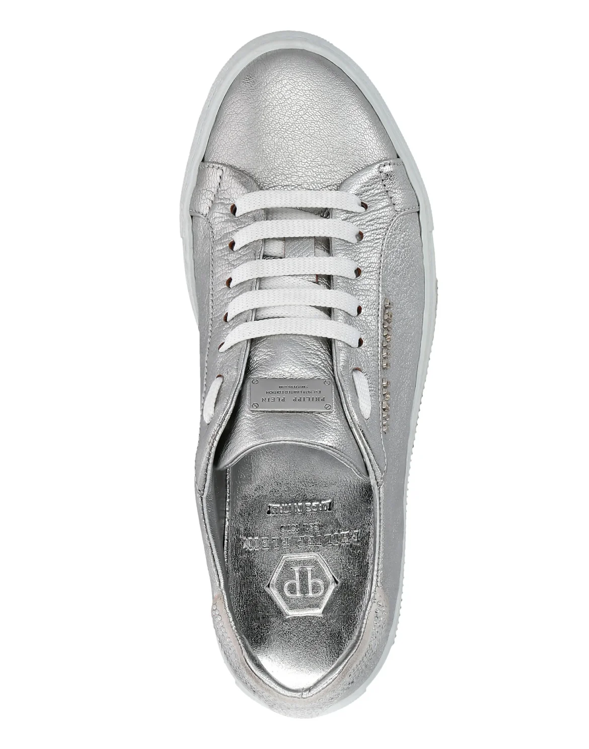 Lo-Top Sneakers Crystal, цвет: Серебристый