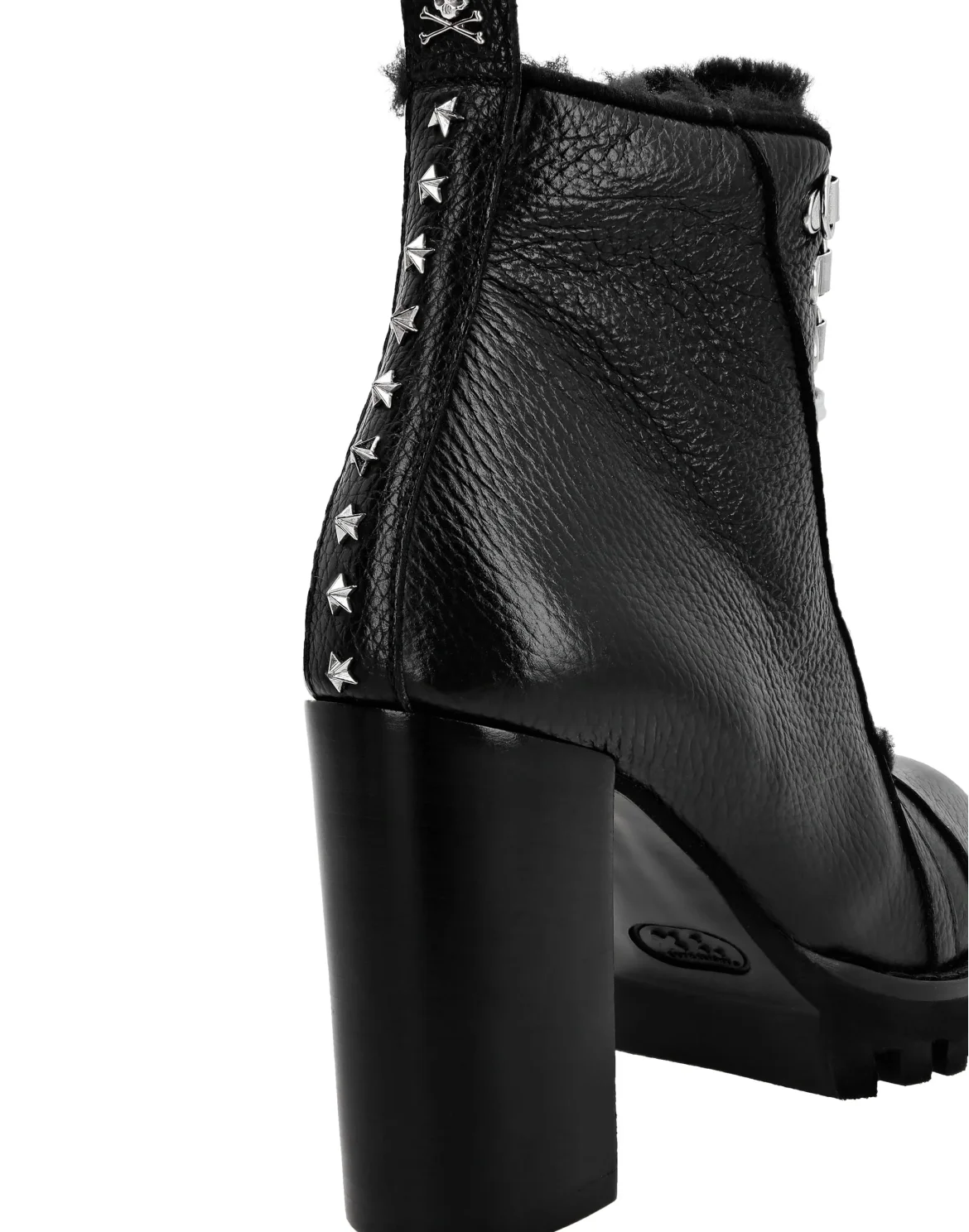 Boots Lo-Heels Mid Stars, цвет: Черный