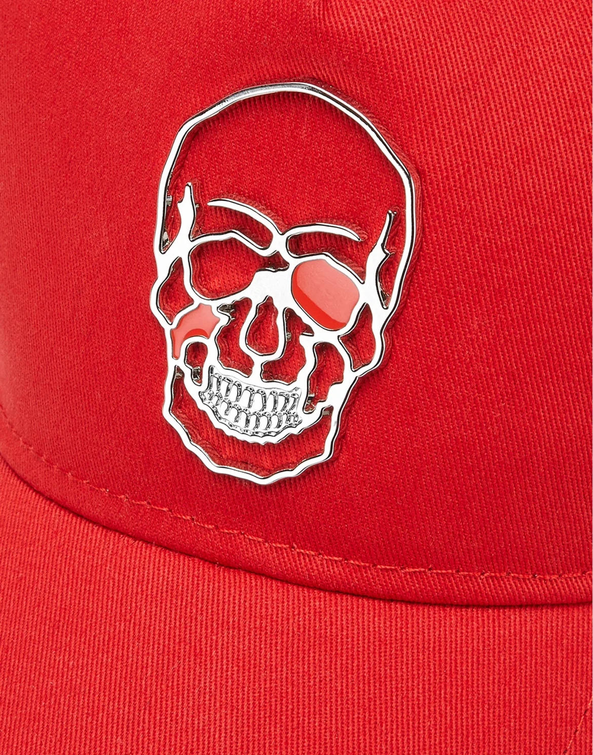 Baseball Cap Skull, цвет: Красный