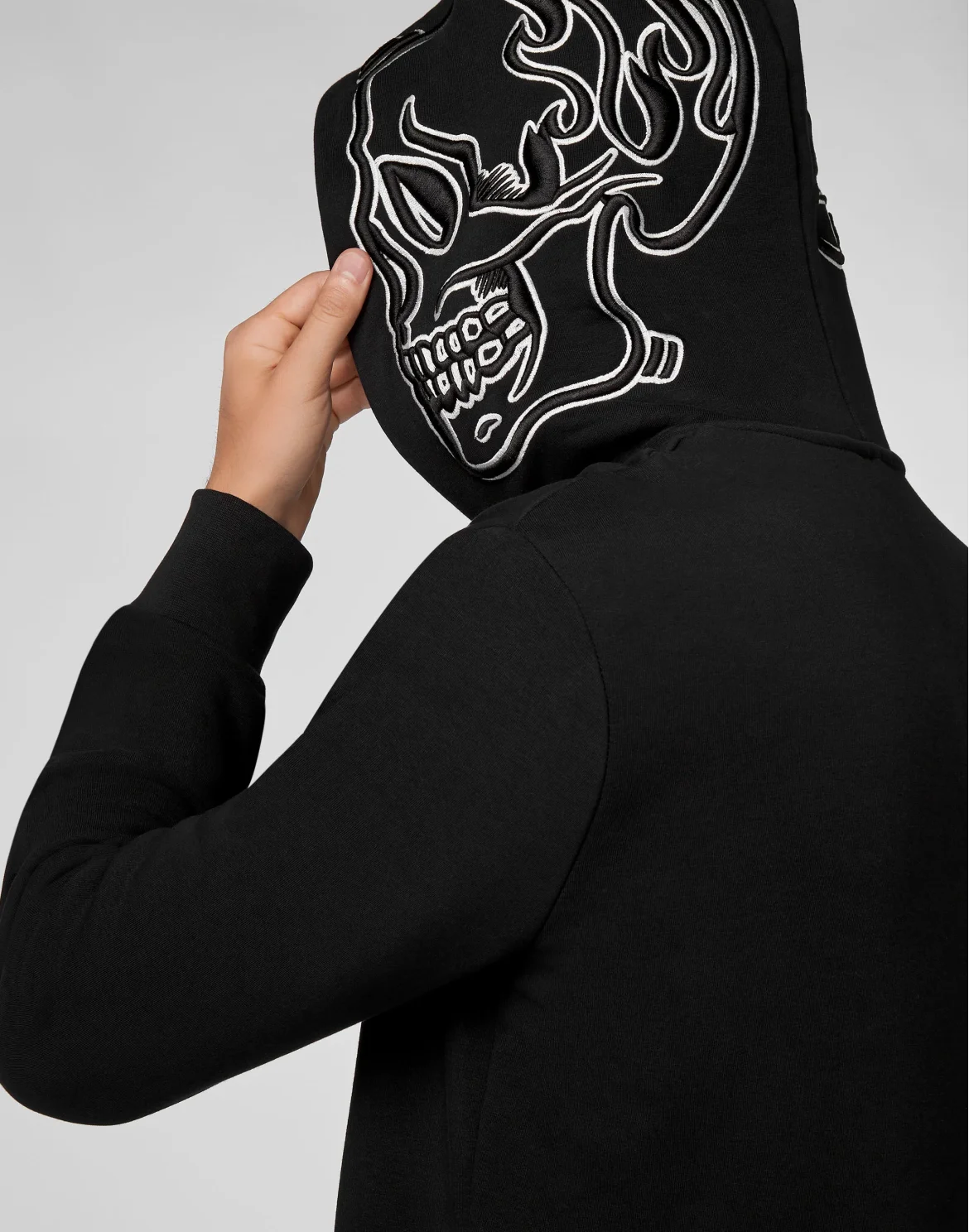 Hoodie sweatshirt PP1978, цвет: Черный