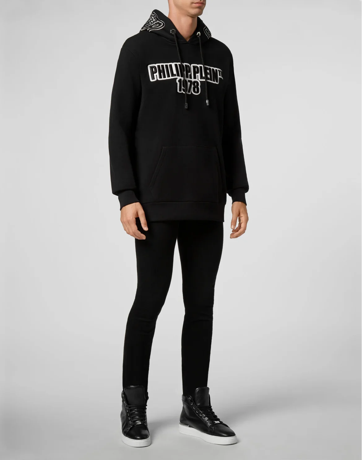 Hoodie sweatshirt PP1978, цвет: Черный
