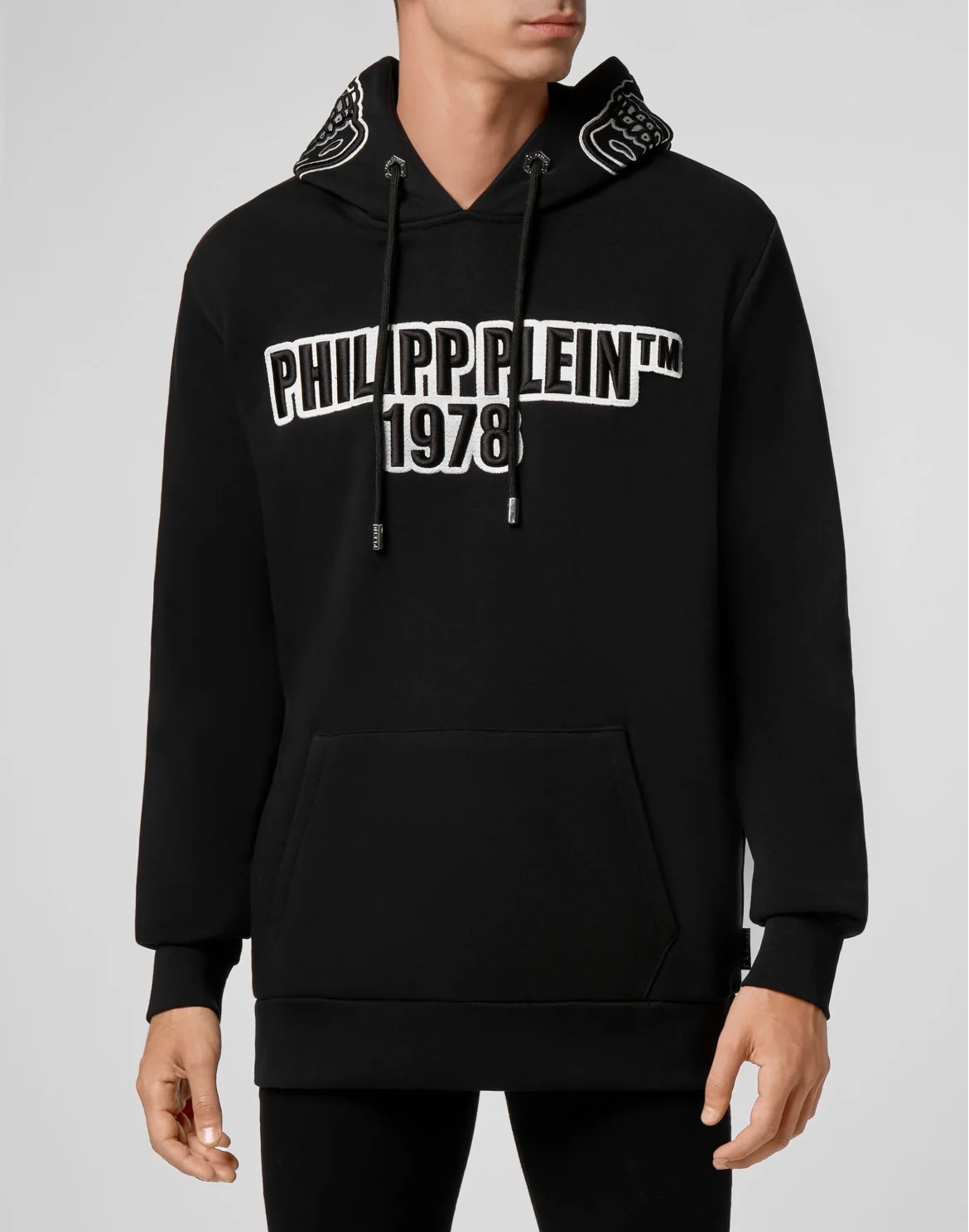Hoodie sweatshirt PP1978, цвет: Черный