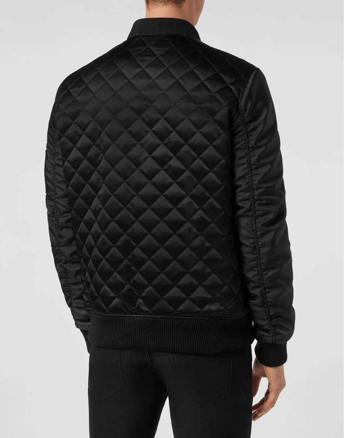 Bomber Nylon Iconic Plein, цвет: Черный