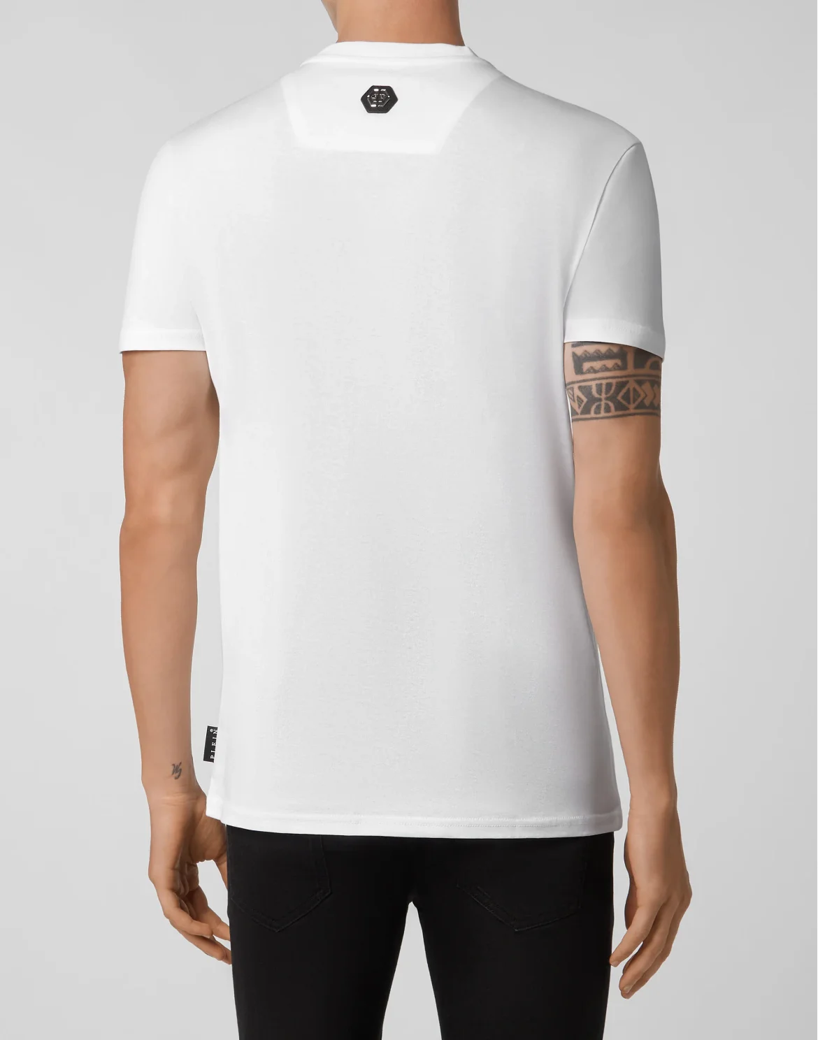 T-shirt Round Neck SS Skull, цвет: Белый