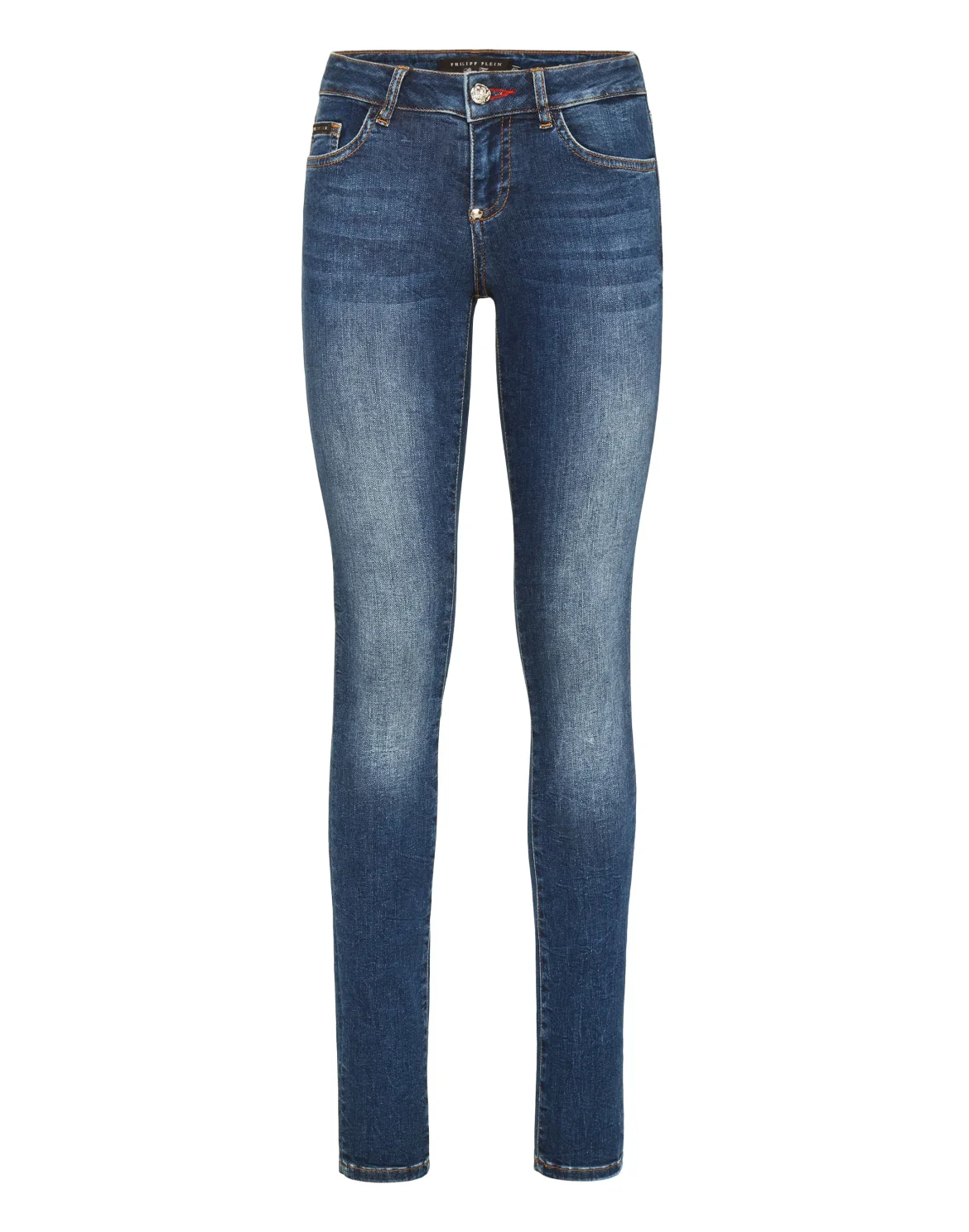Slim Fit Fringe, цвет: Синий