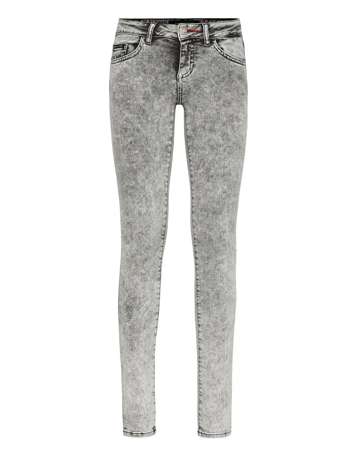 Slim Fit Fringe, цвет: Серый