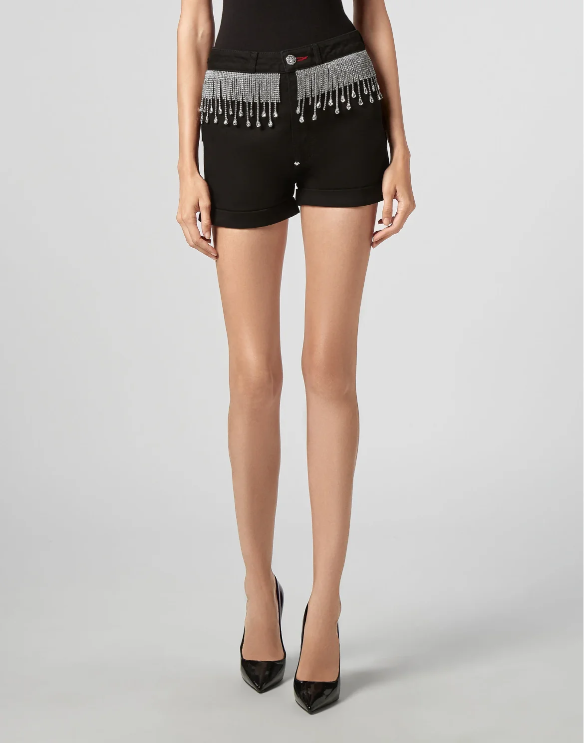 Hot pants Fringe, цвет: Черный