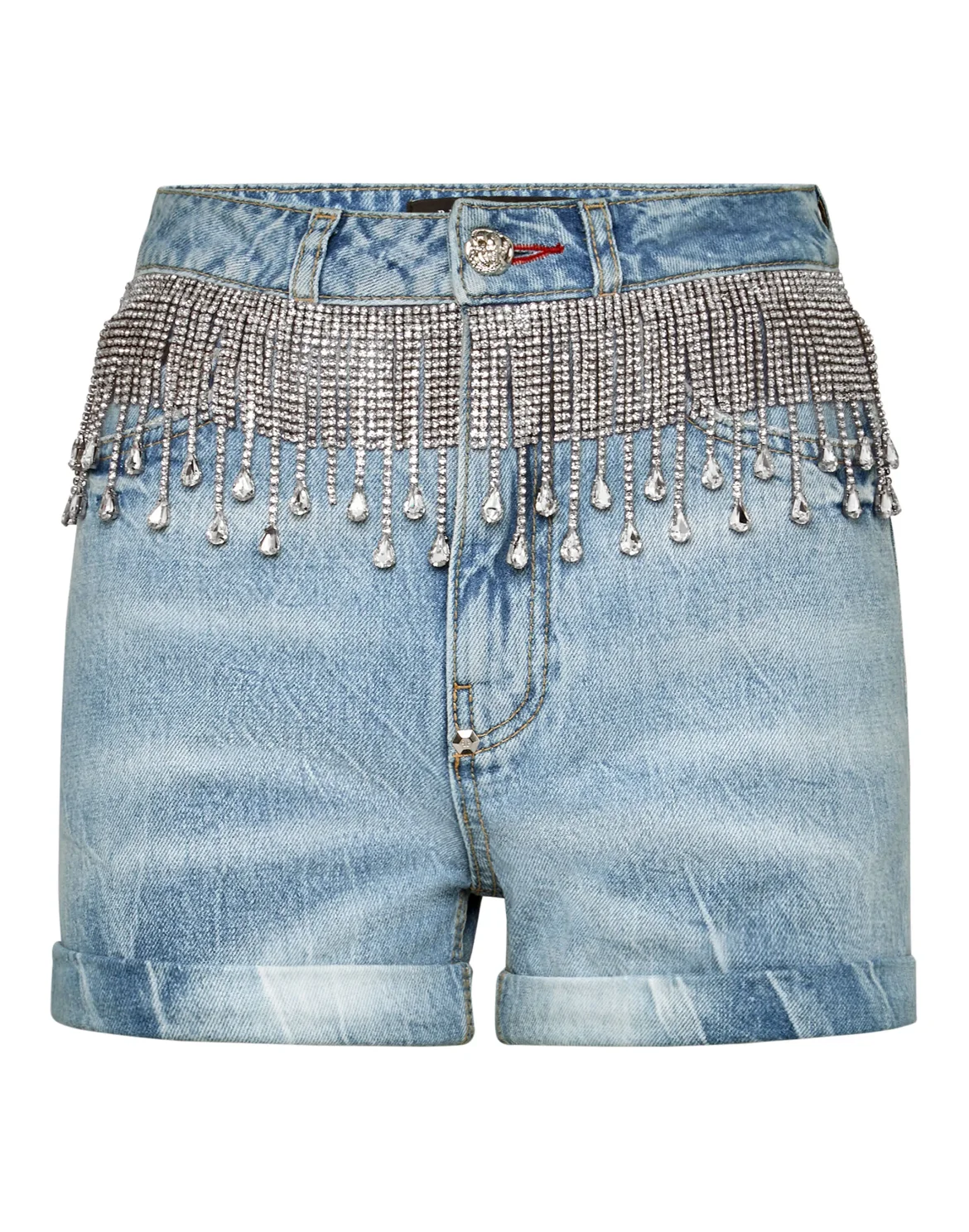 Hot pants Fringe, цвет: Голубой