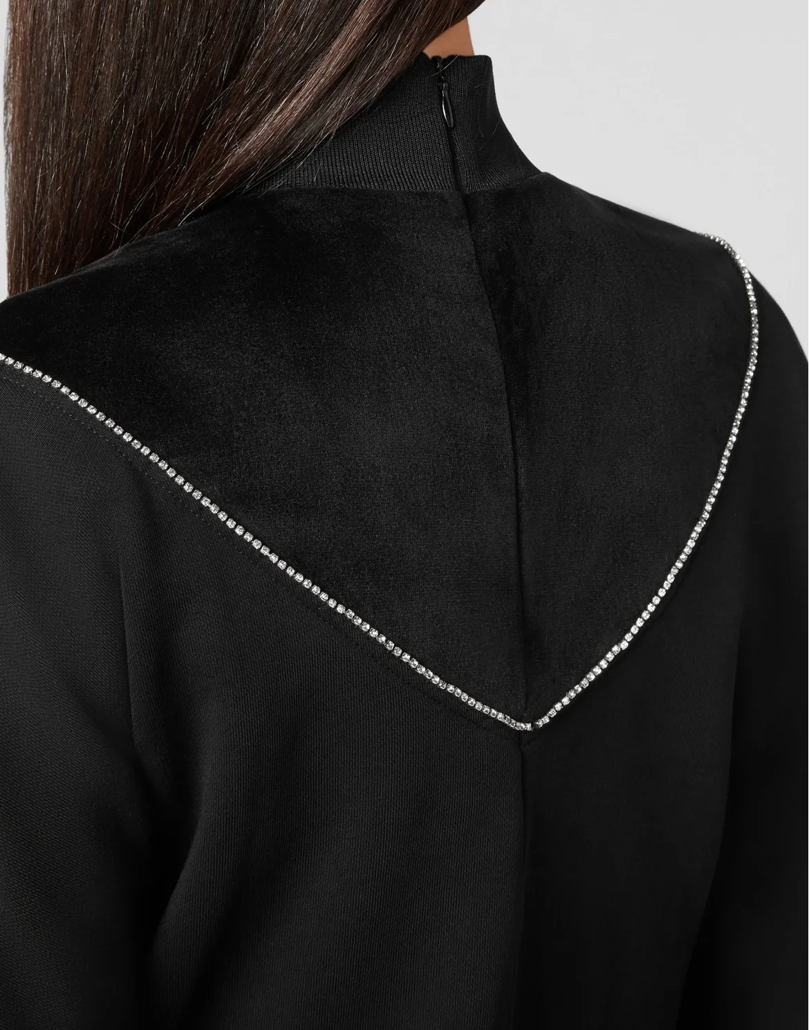 Sweatshirt LS Fringe, цвет: Черный