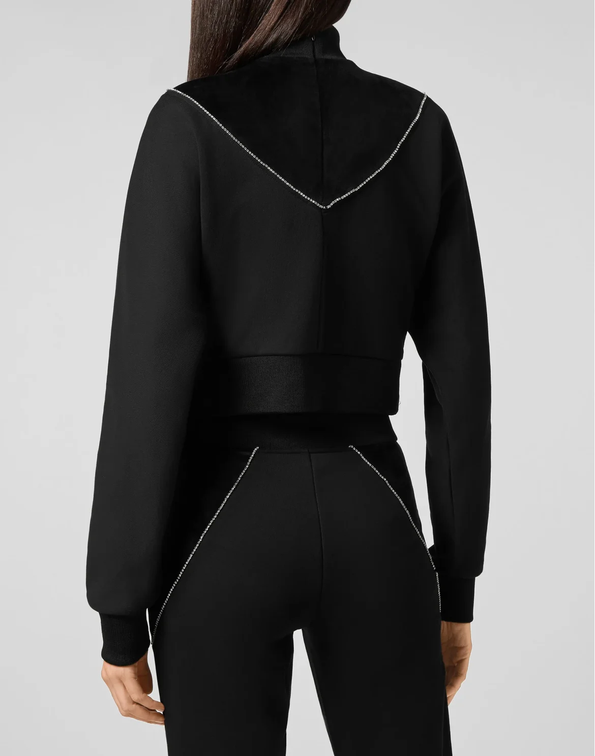 Sweatshirt LS Fringe, цвет: Черный